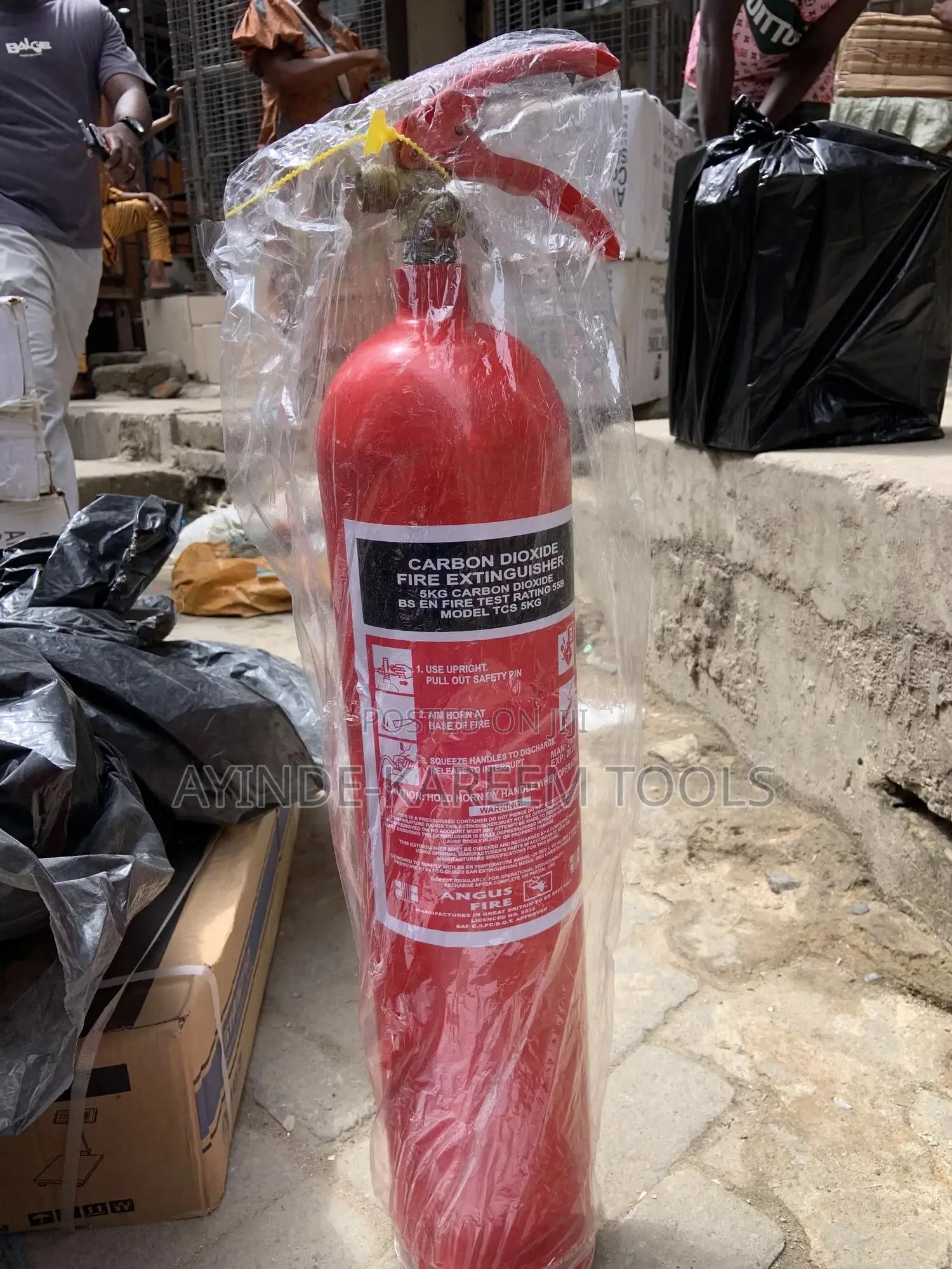 5kg Carbon Dioxide Fire Extinguisher