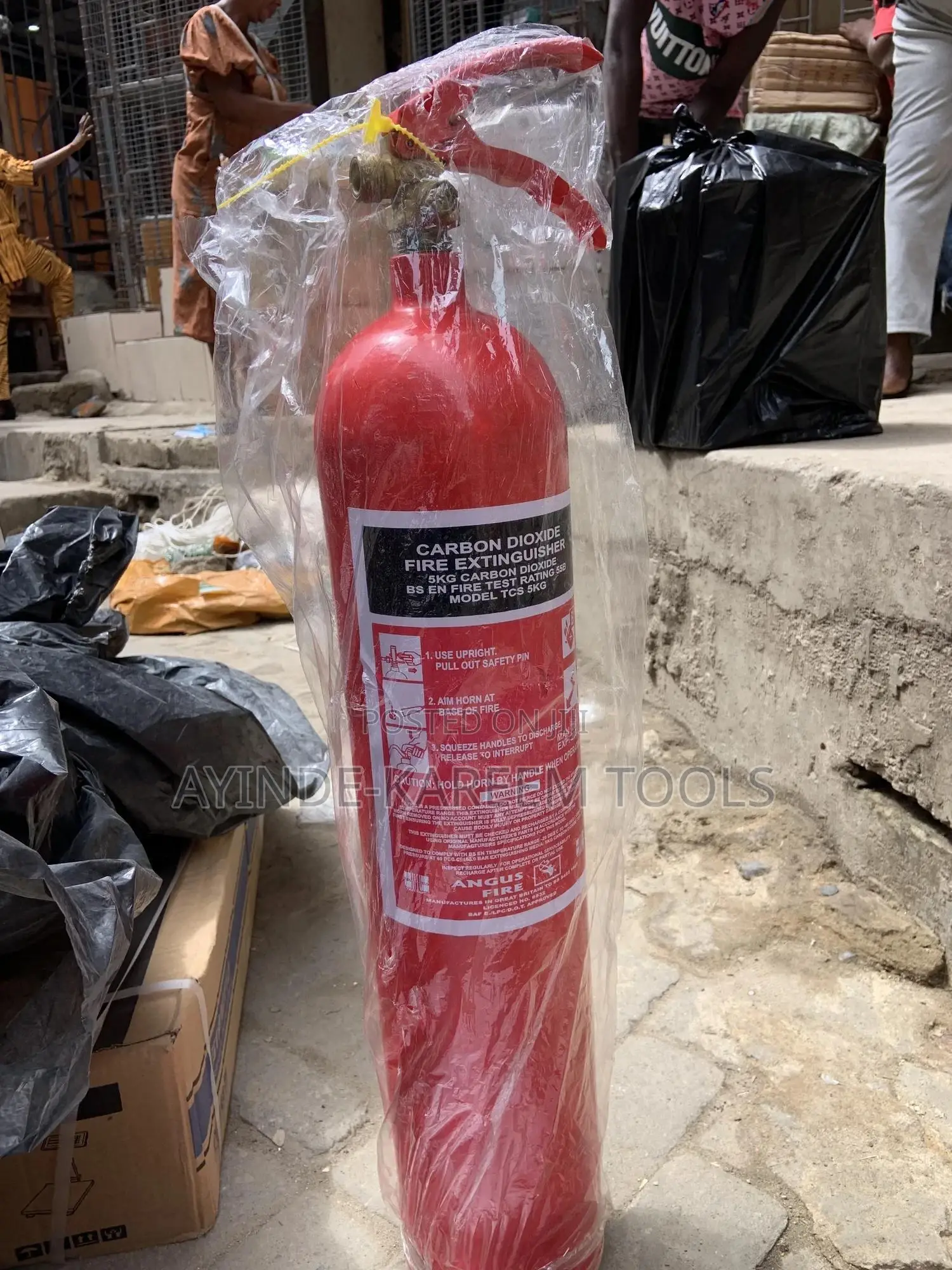5kg Carbon Dioxide Fire Extinguisher
