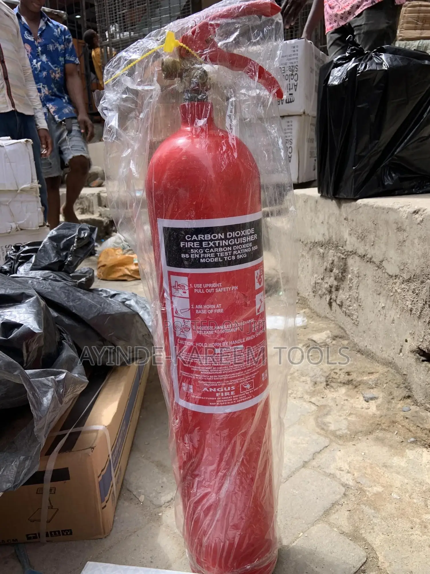 5kg Carbon Dioxide Fire Extinguisher