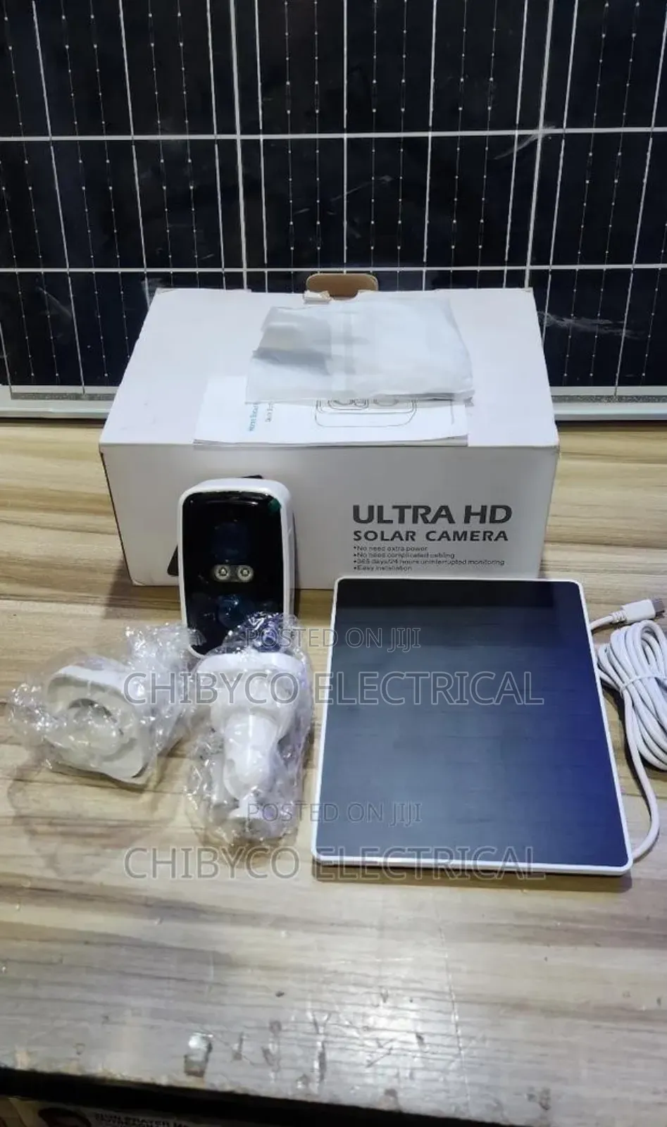 Indoor Solar Camera Ubox