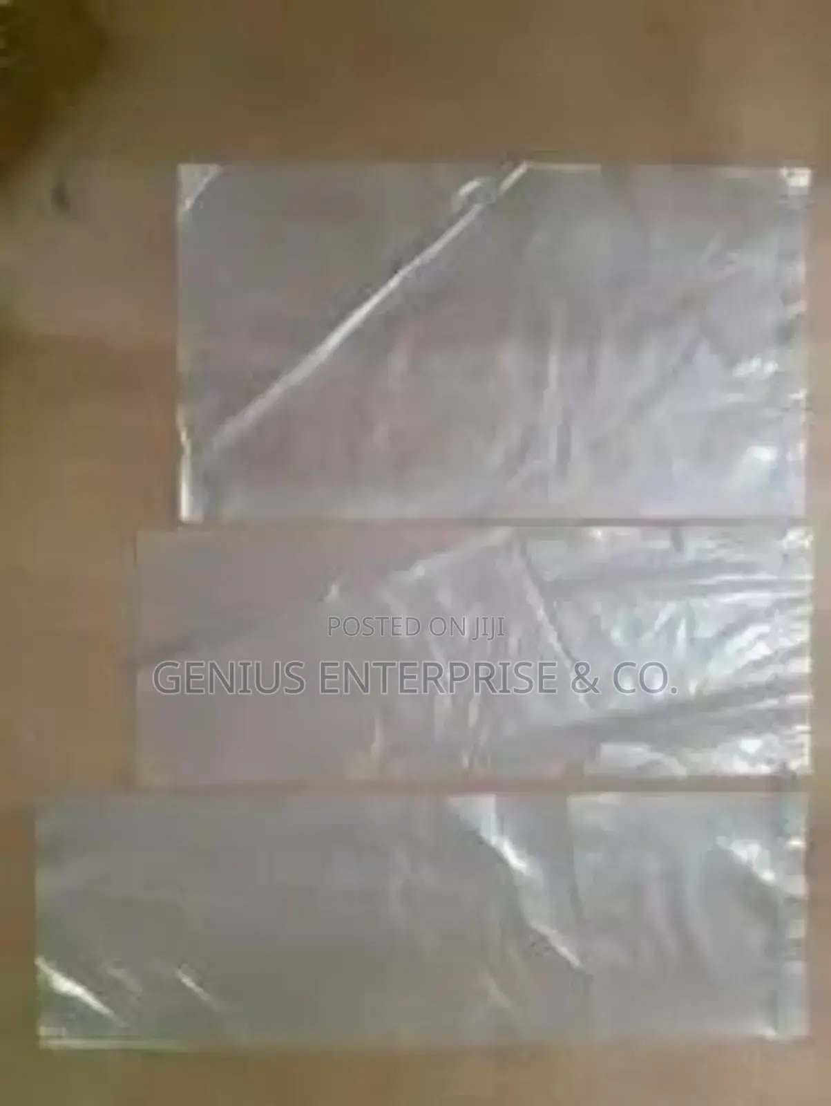 Virgin Waterproof Ploy Plastic Bags for Instant Delivery. 24pcs
