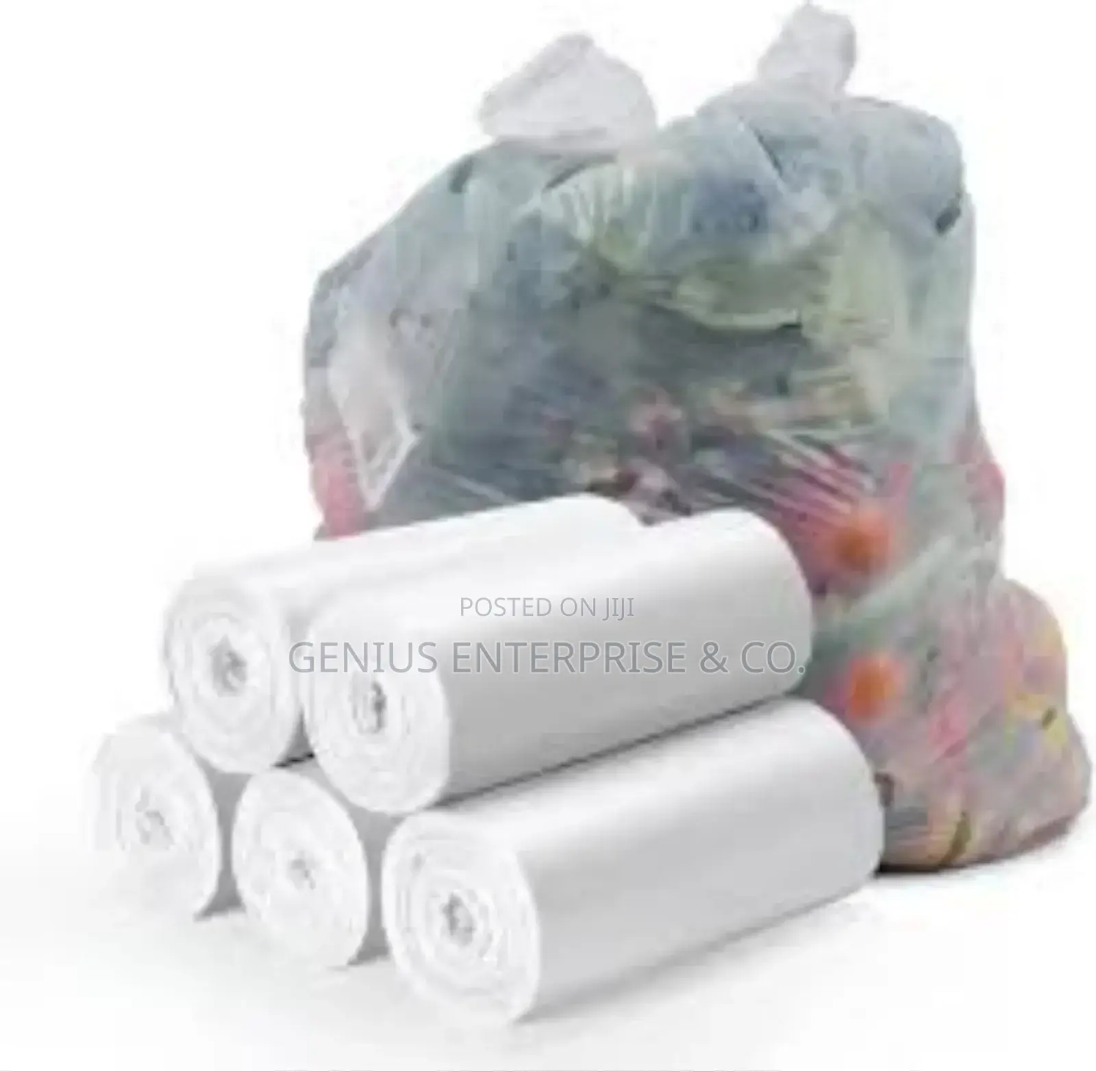 Virgin Waterproof Ploy Plastic Bags for Instant Delivery. 24pcs