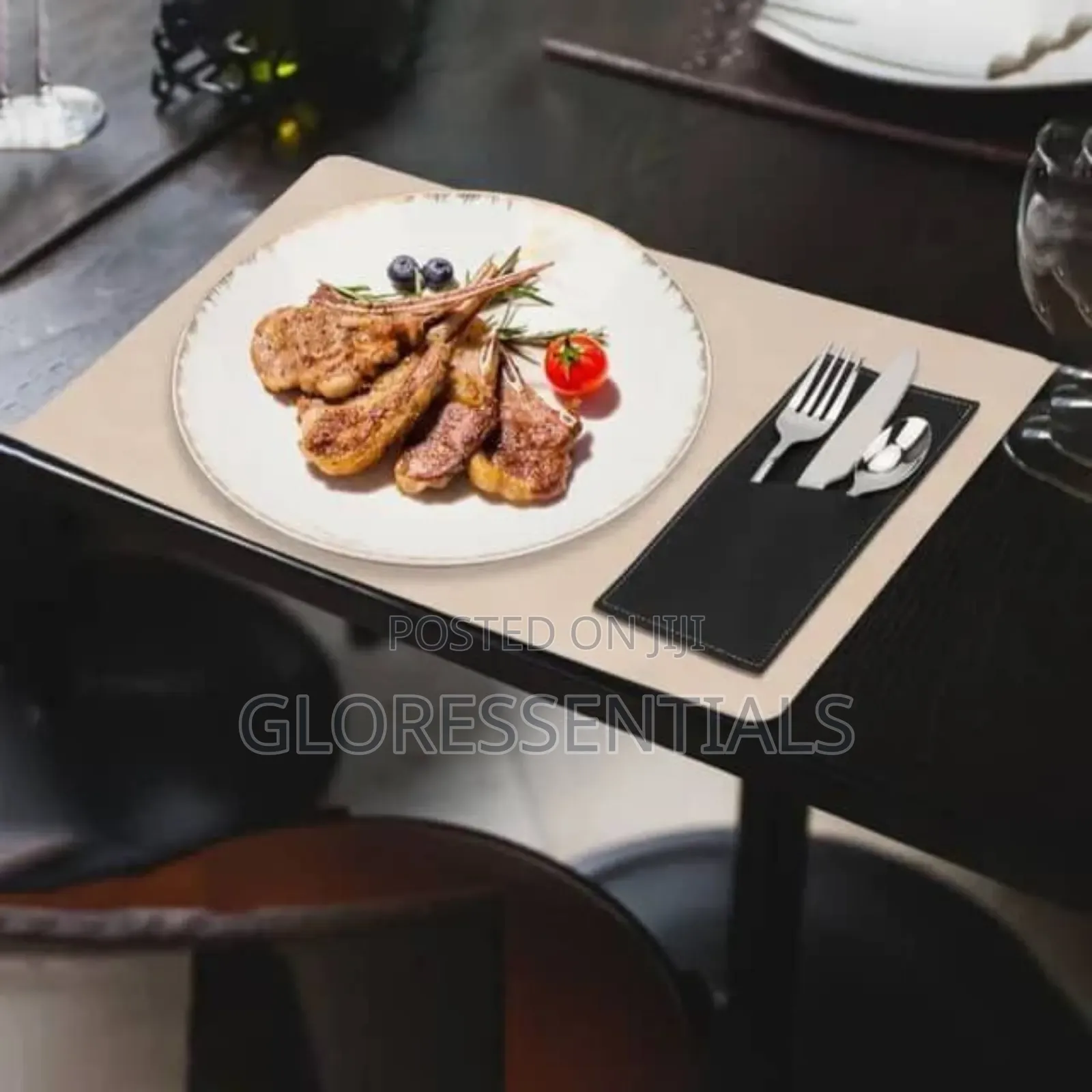 Leather Cutlery Pouch