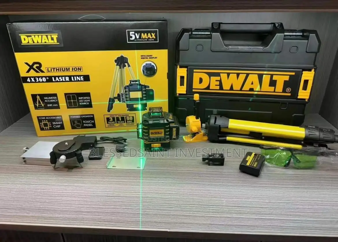 Dewalt 16 Lines Laser Level 4hd Green Light