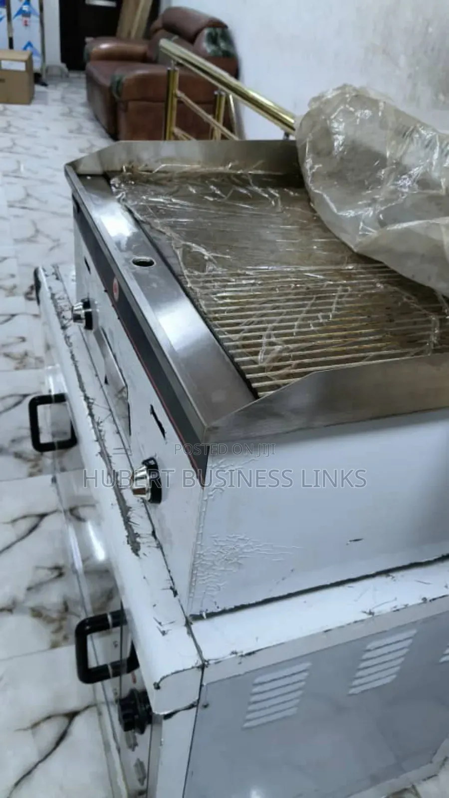 Gas Griddle Smooth and Rough