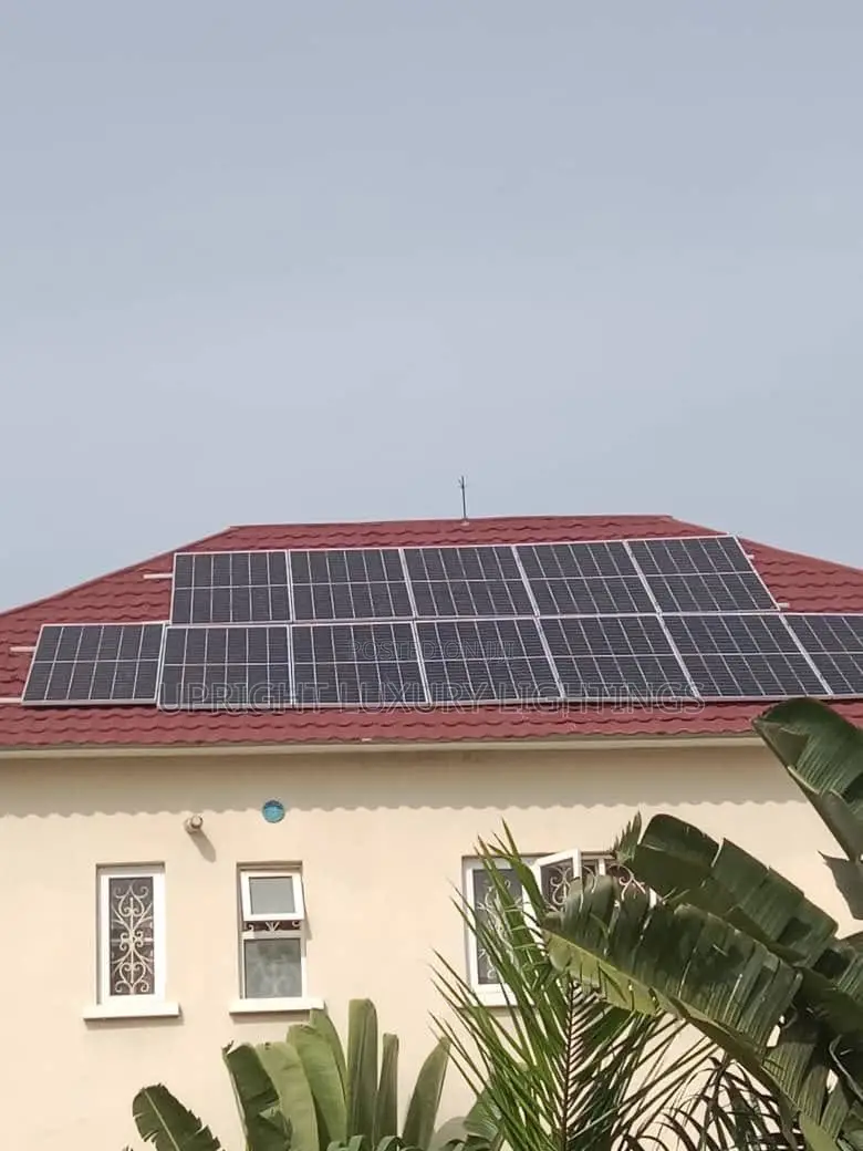 10kva Solar System Setup With 15kwh Lithium Battery Backup