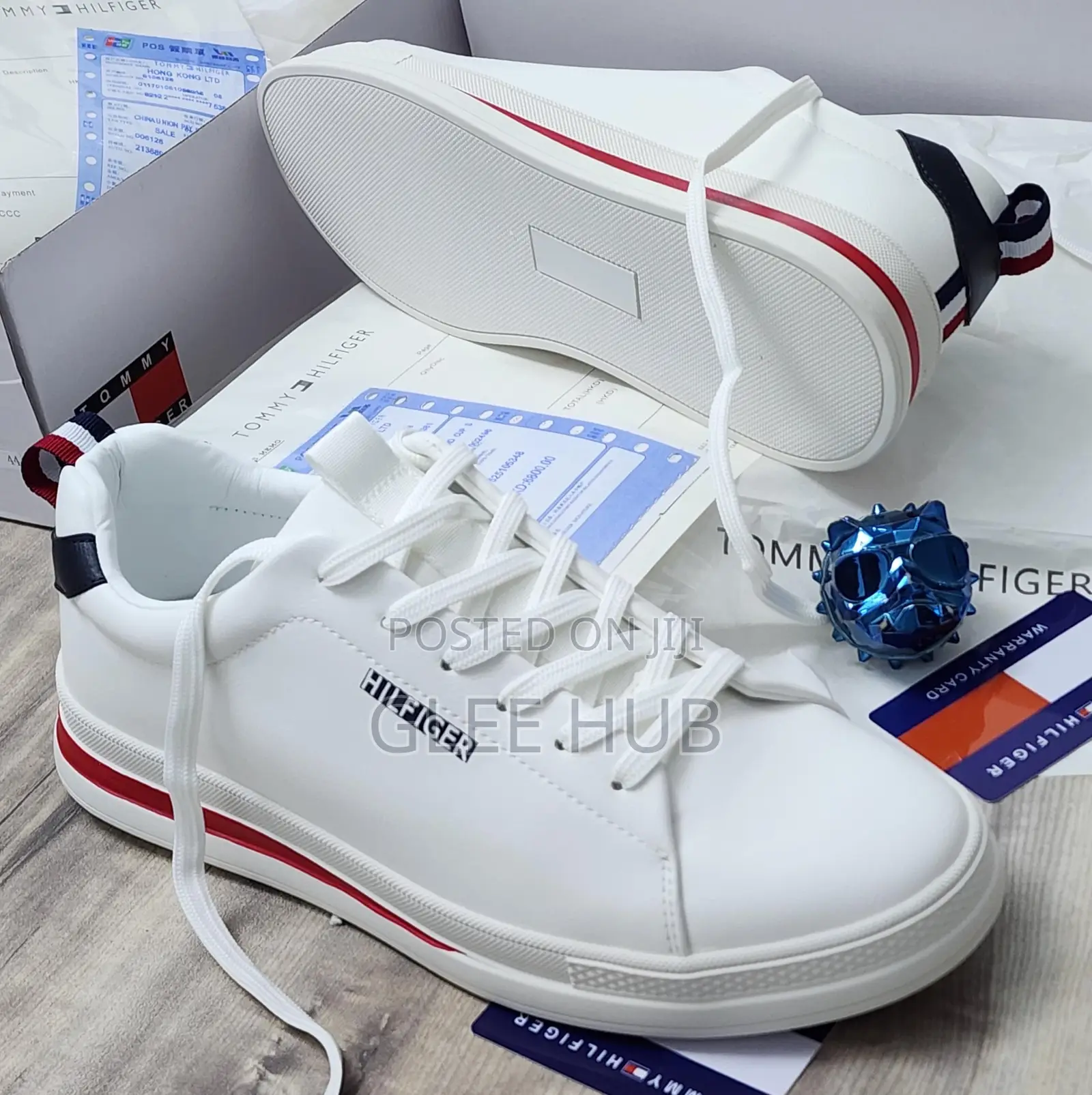 White Laced Shoes