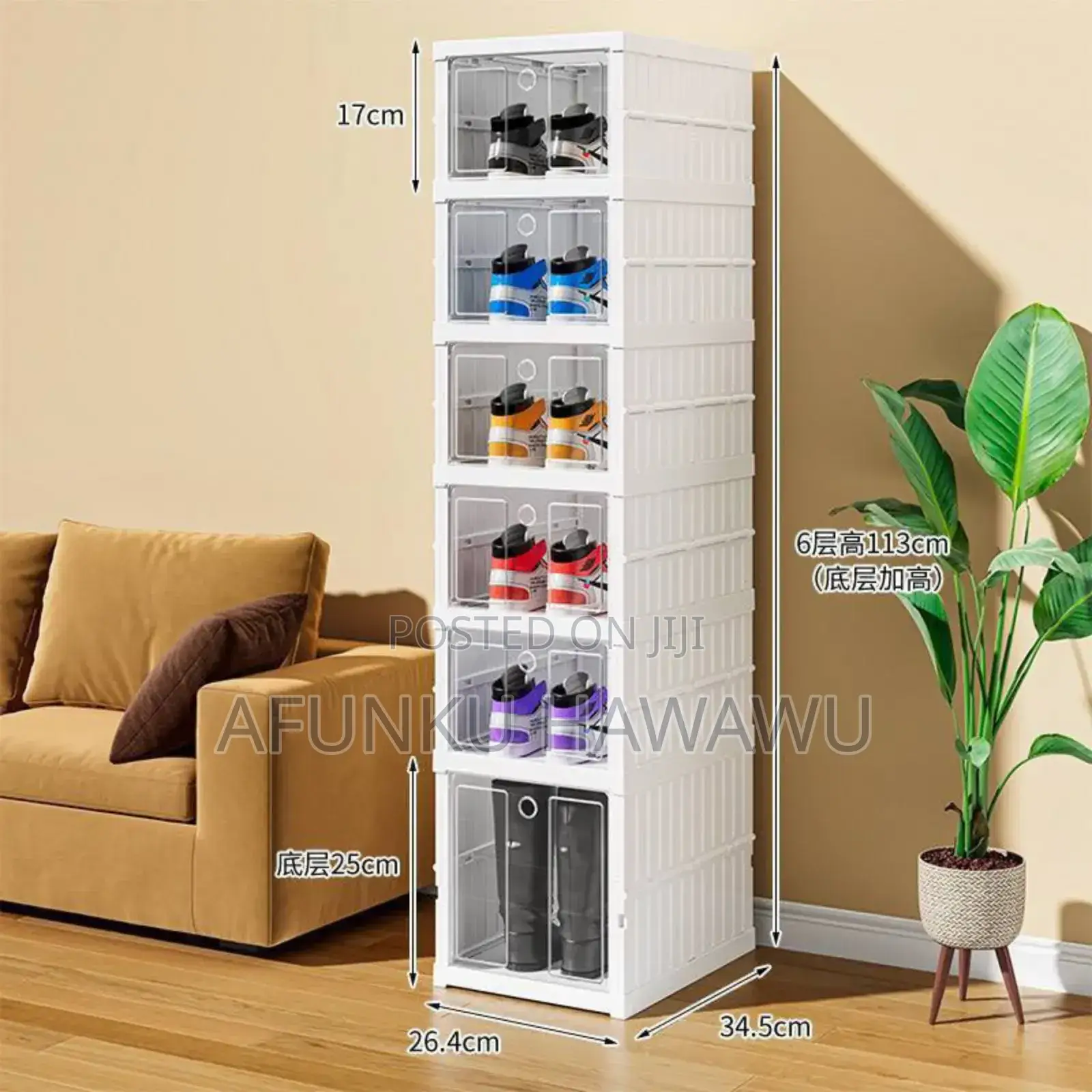 Collapsible Shoe Rack