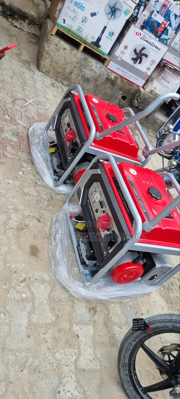 Maxmech 12.5kva Face Petrol Generator 100%Copper Wire