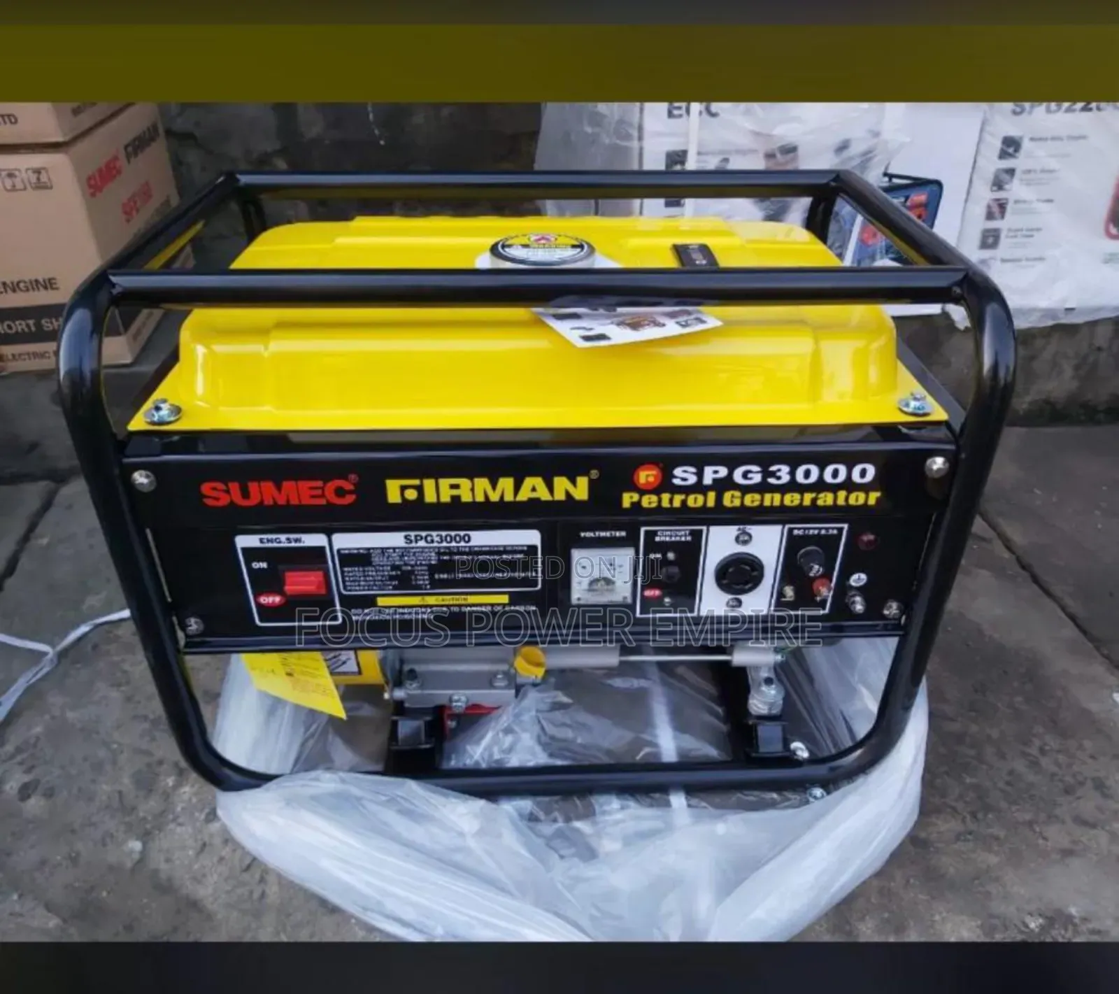 Original 4.5kva Sumec Firman Gen Silent Noisy  Pure Copper