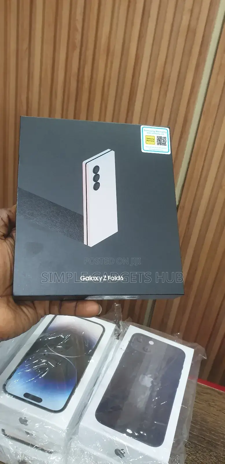 New Samsung Galaxy Z Fold6 512 GB Black