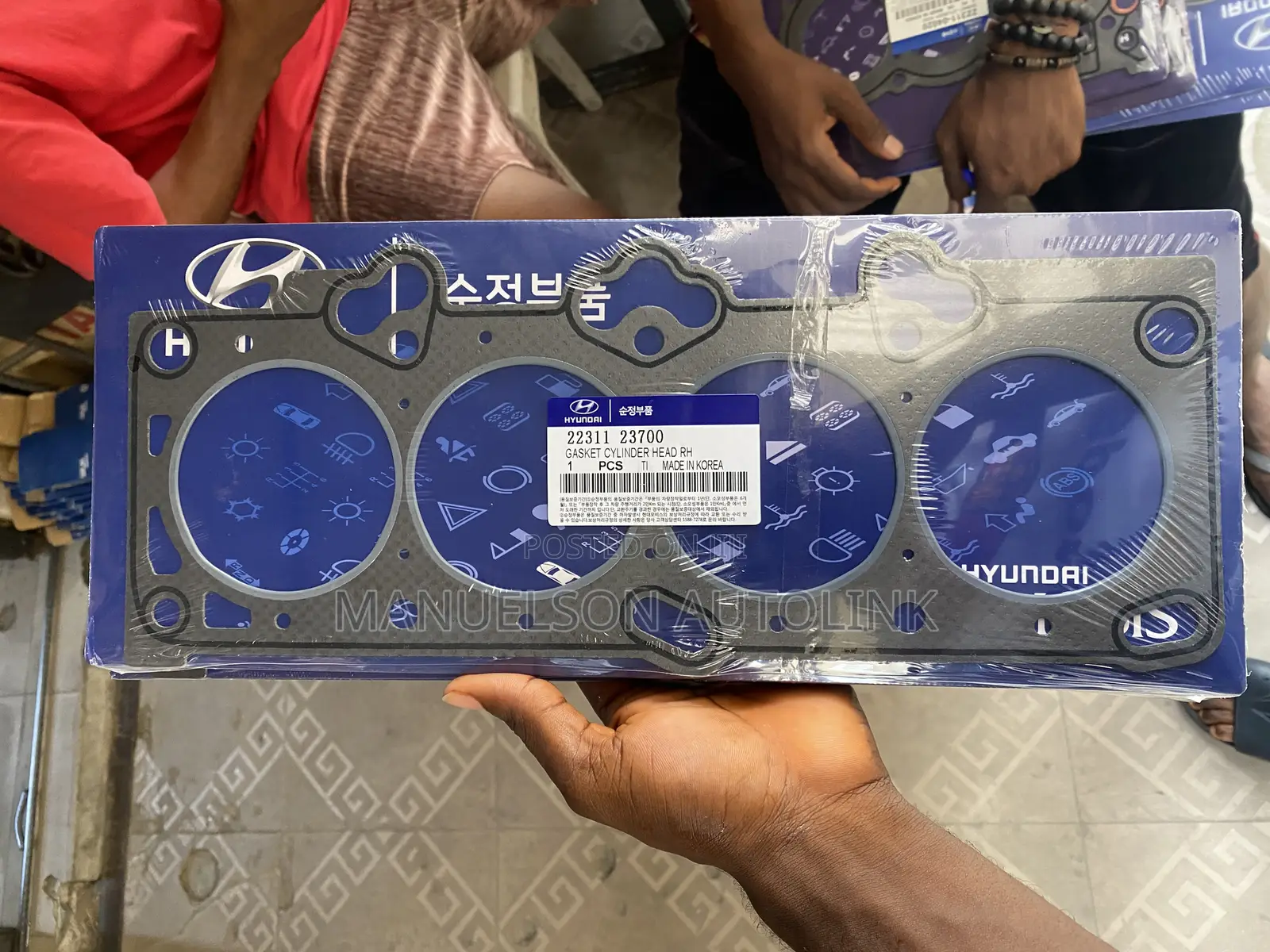 Cylinder Head Gasket Elantra 01-12 Tucson 05-09 Tiburon 08