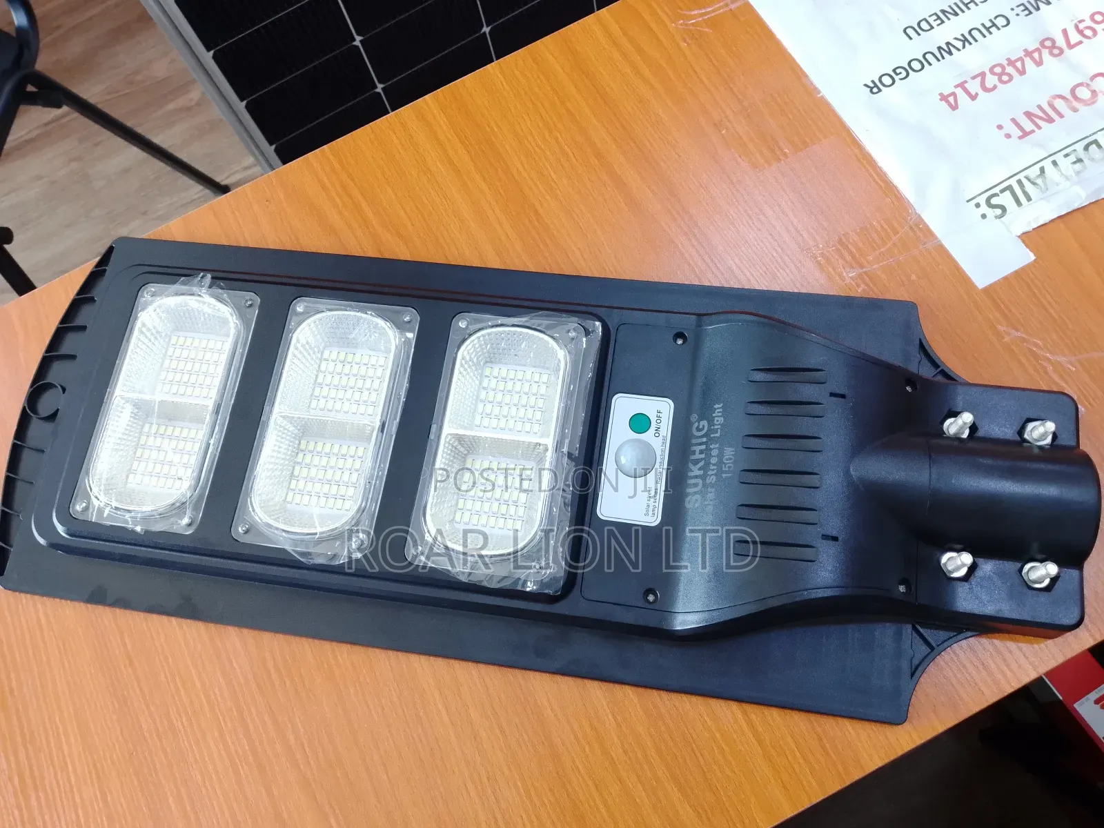 150w Solar Street Light