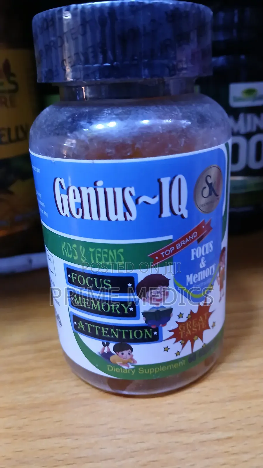 Genus Iq Kids Brain Gummies