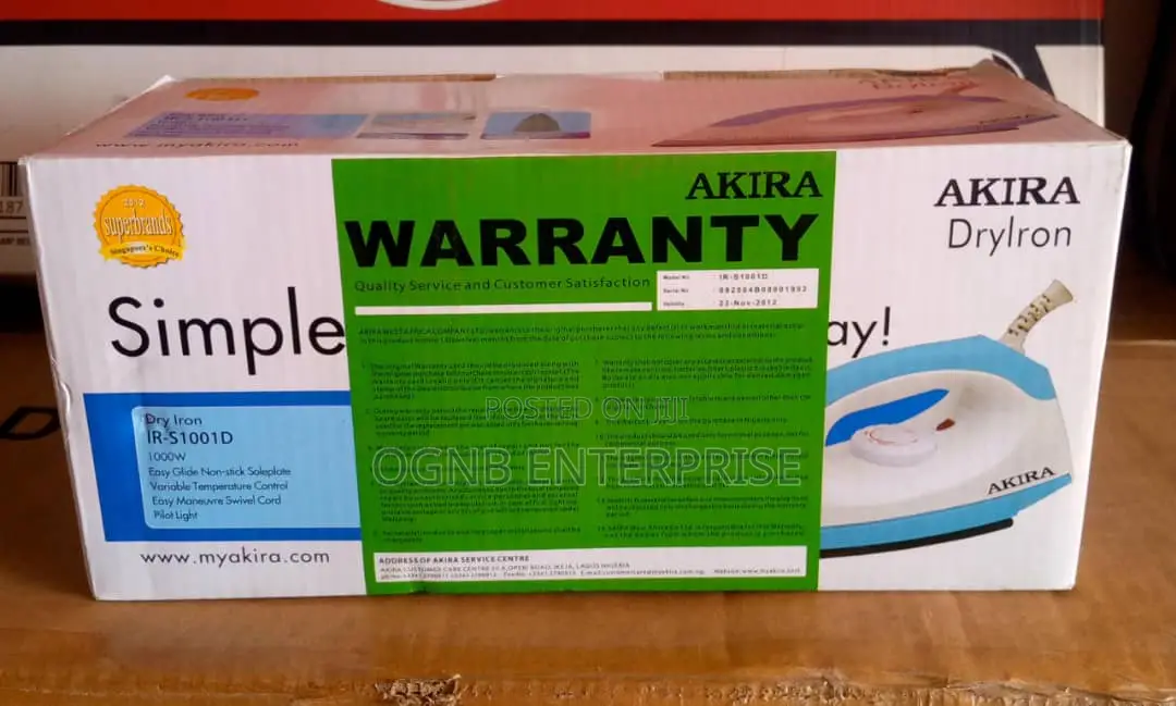 Akira Dry Iron
