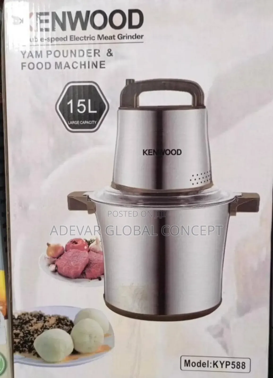 15 Litres Kenwood Yam Pounder and Food Processor Machine
