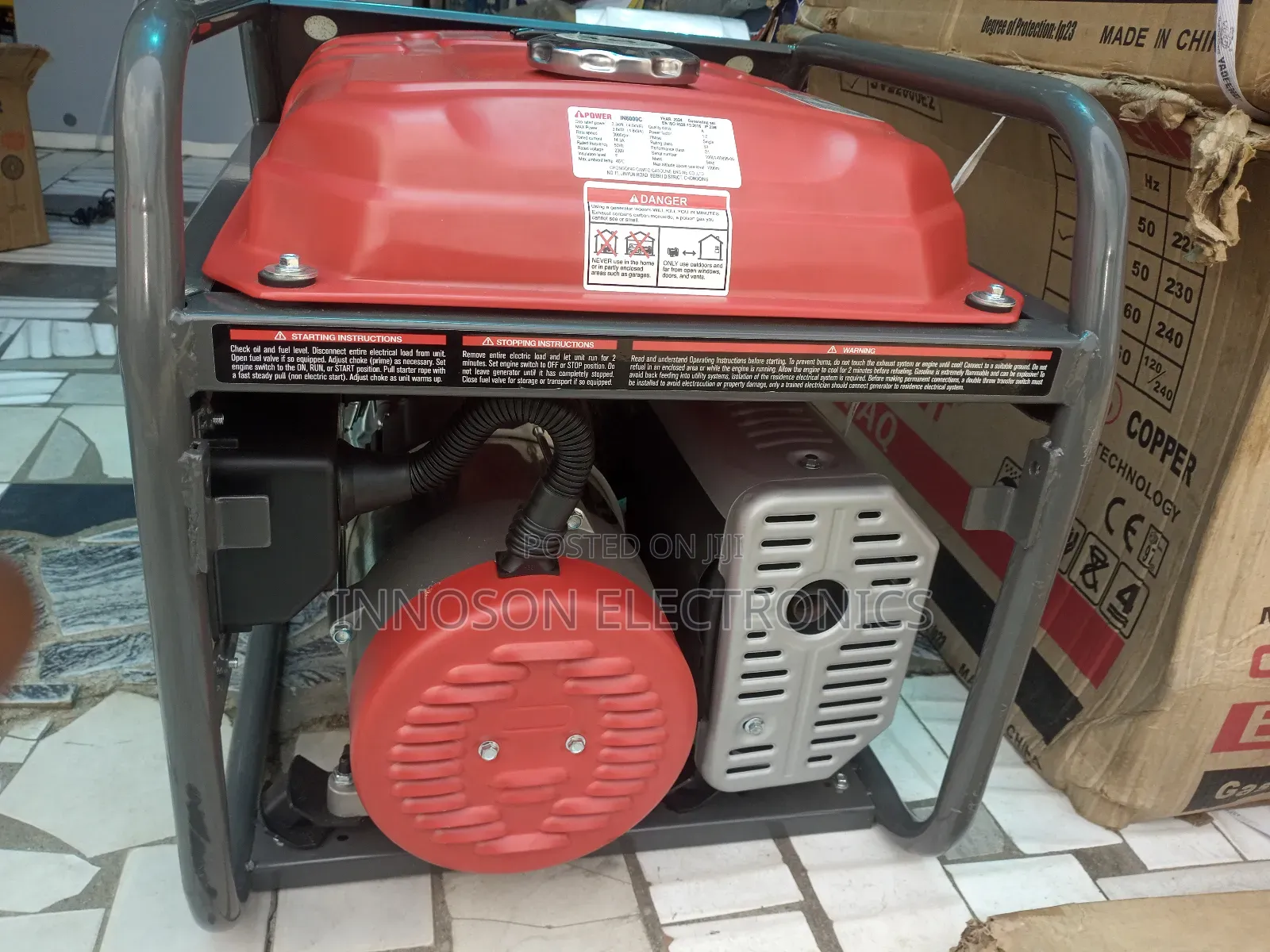 Ipower Gasoline Generator 4kva