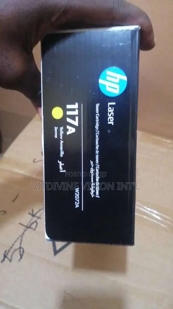Hp 117a Cyan,Magenta,Black Toner Cartridge (W2071a)