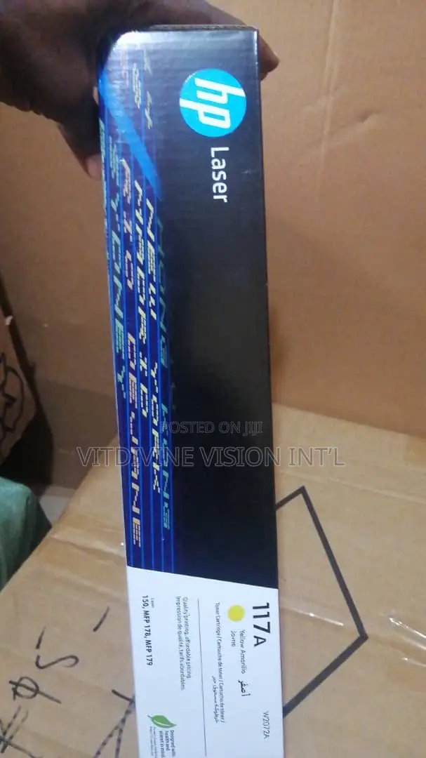 Hp 117a Cyan,Magenta,Black Toner Cartridge (W2071a)