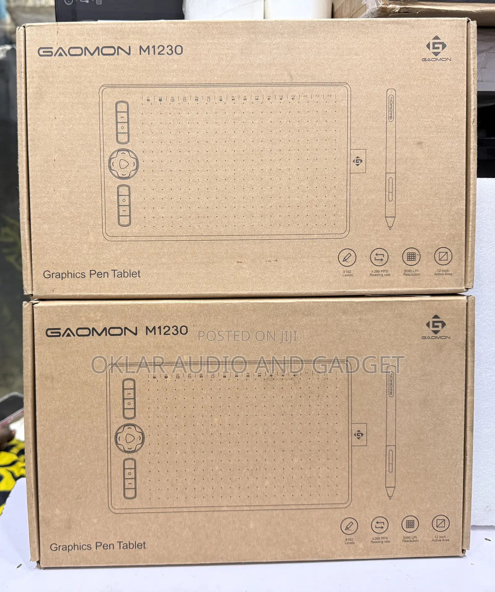 Gaomon M1230 Graphics Drawing Pen Tablet