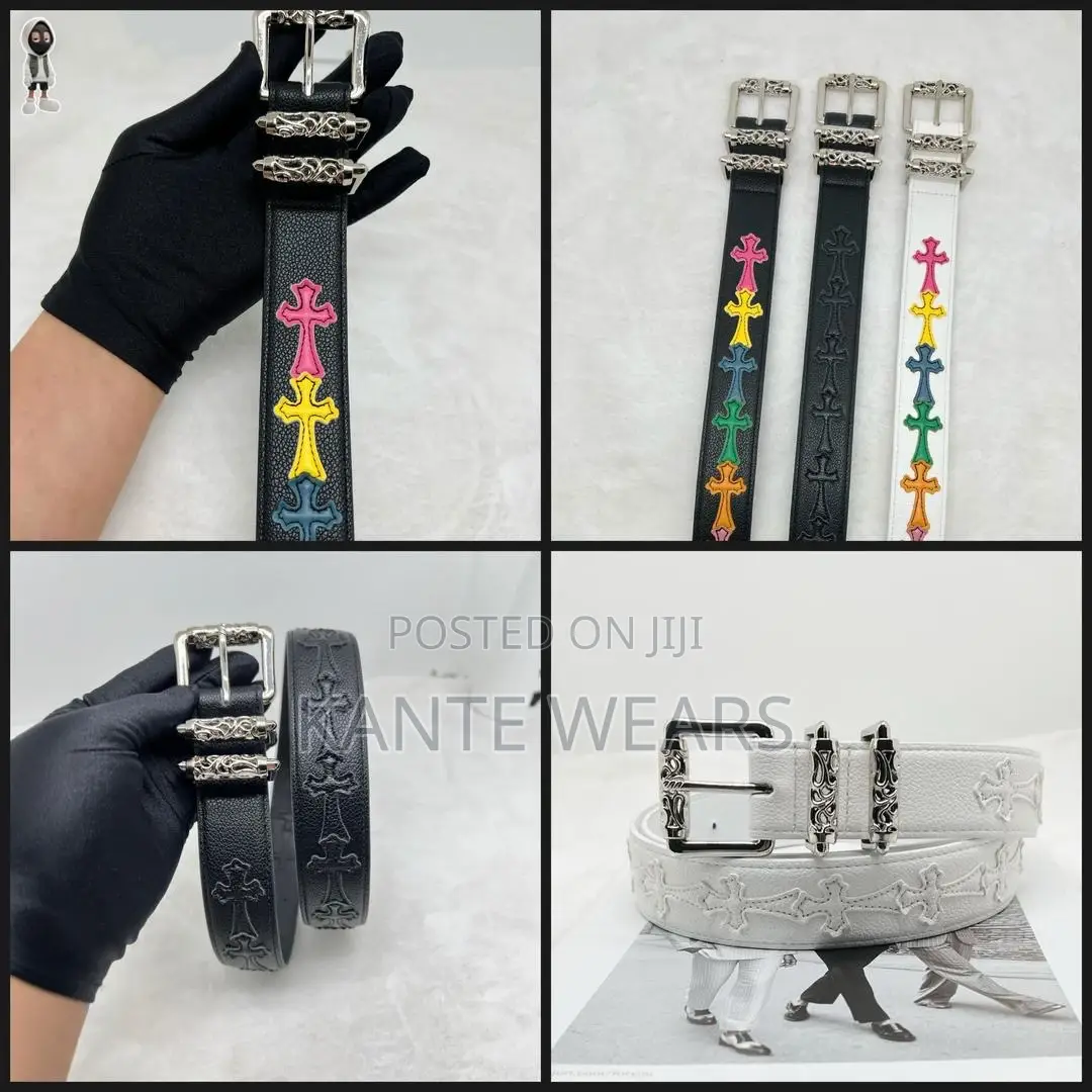 High Quality Chrome Heart Belts
