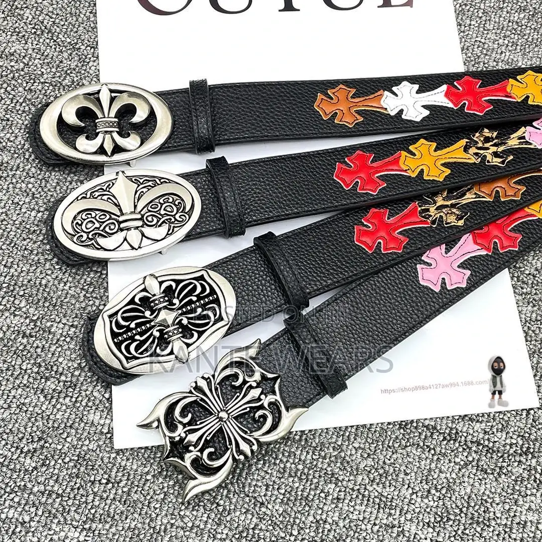 High Quality Chrome Heart Belts