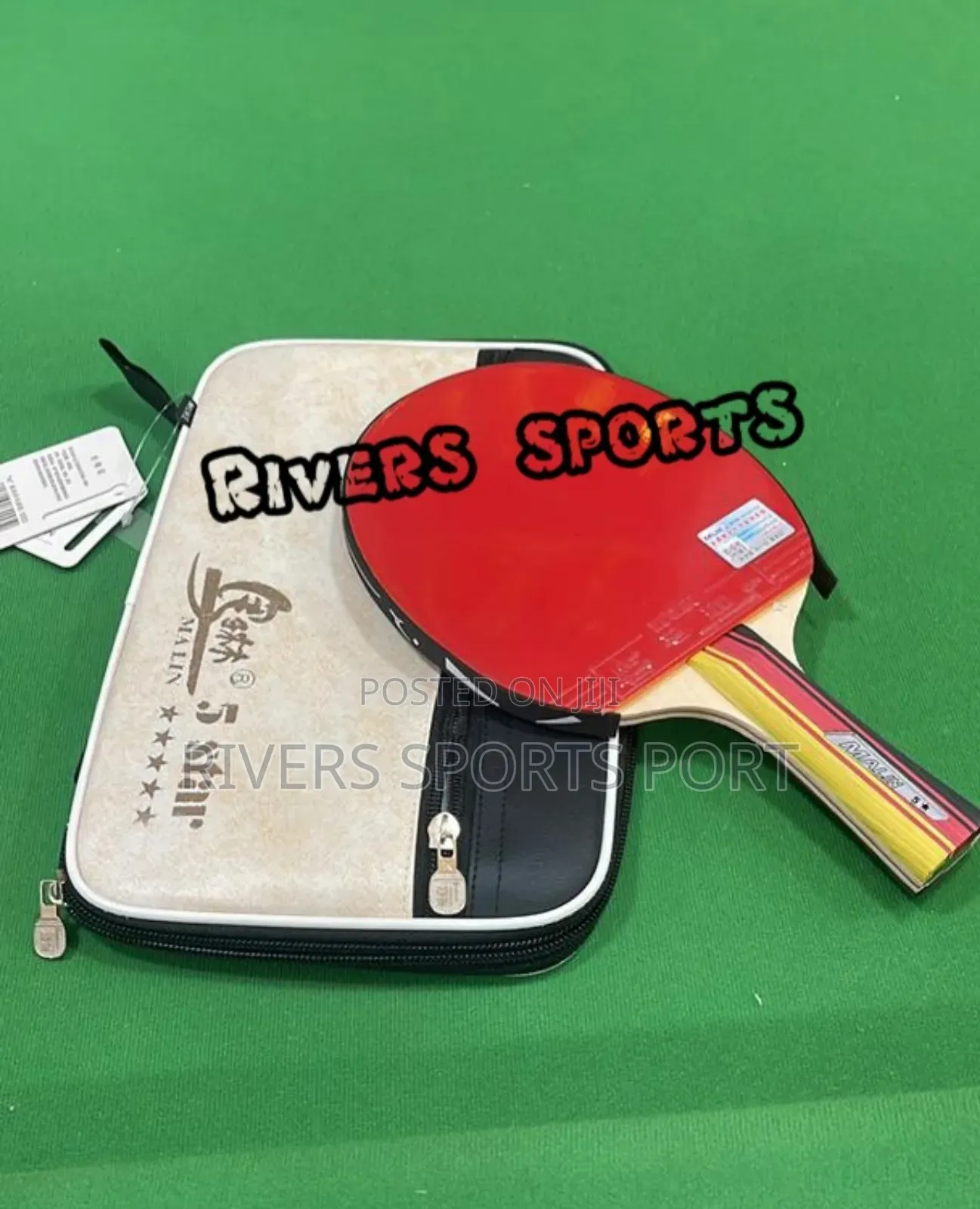 Malin 5 Star Table Tennis Bat Racket Straight Grip