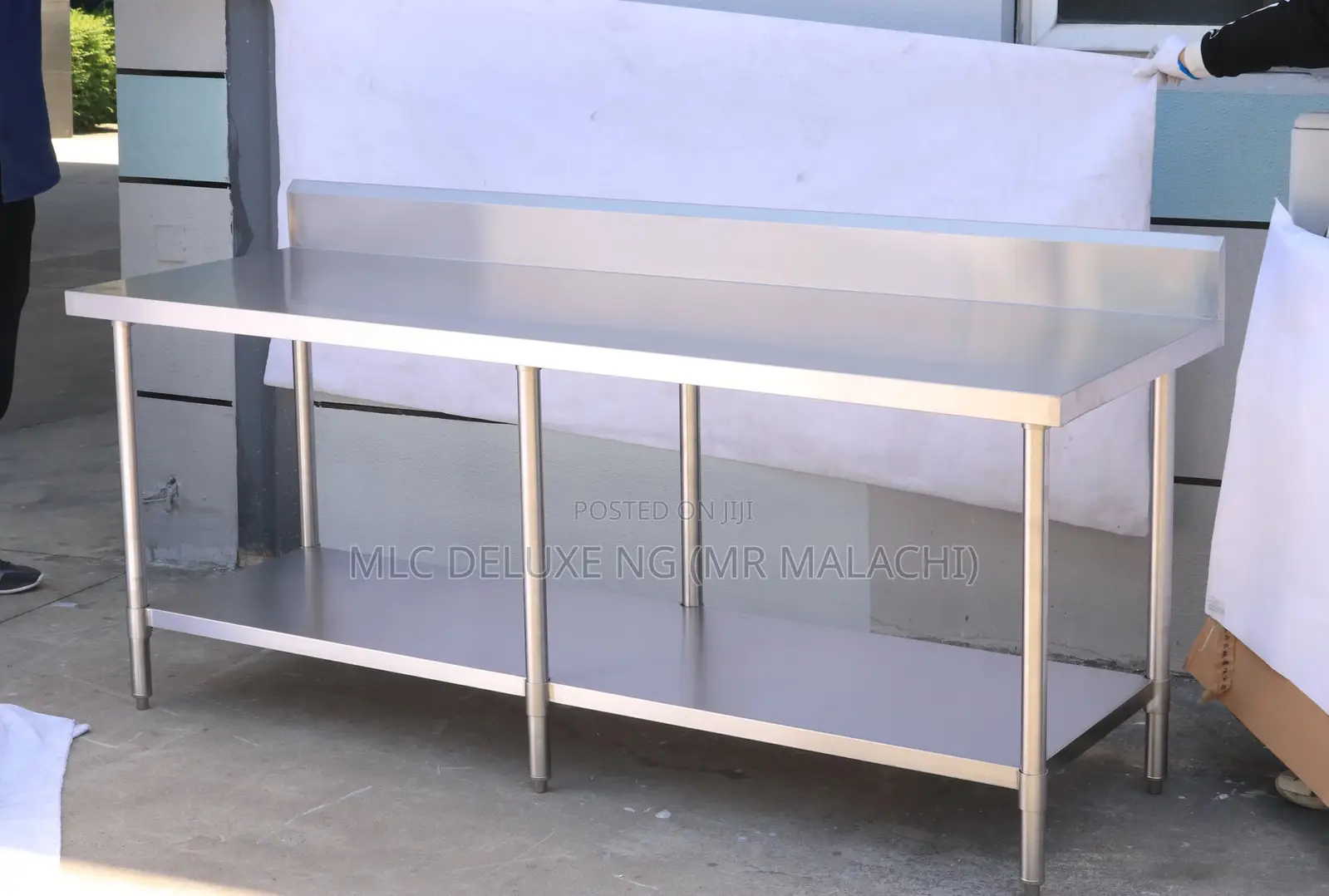 7 Feet Stainless Commercial Work Station / 7ft Steel Tables