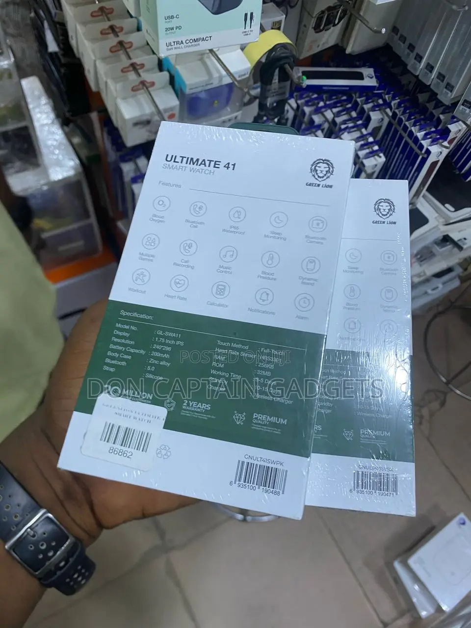 Green Lion Ultimate 41 Smart Watch