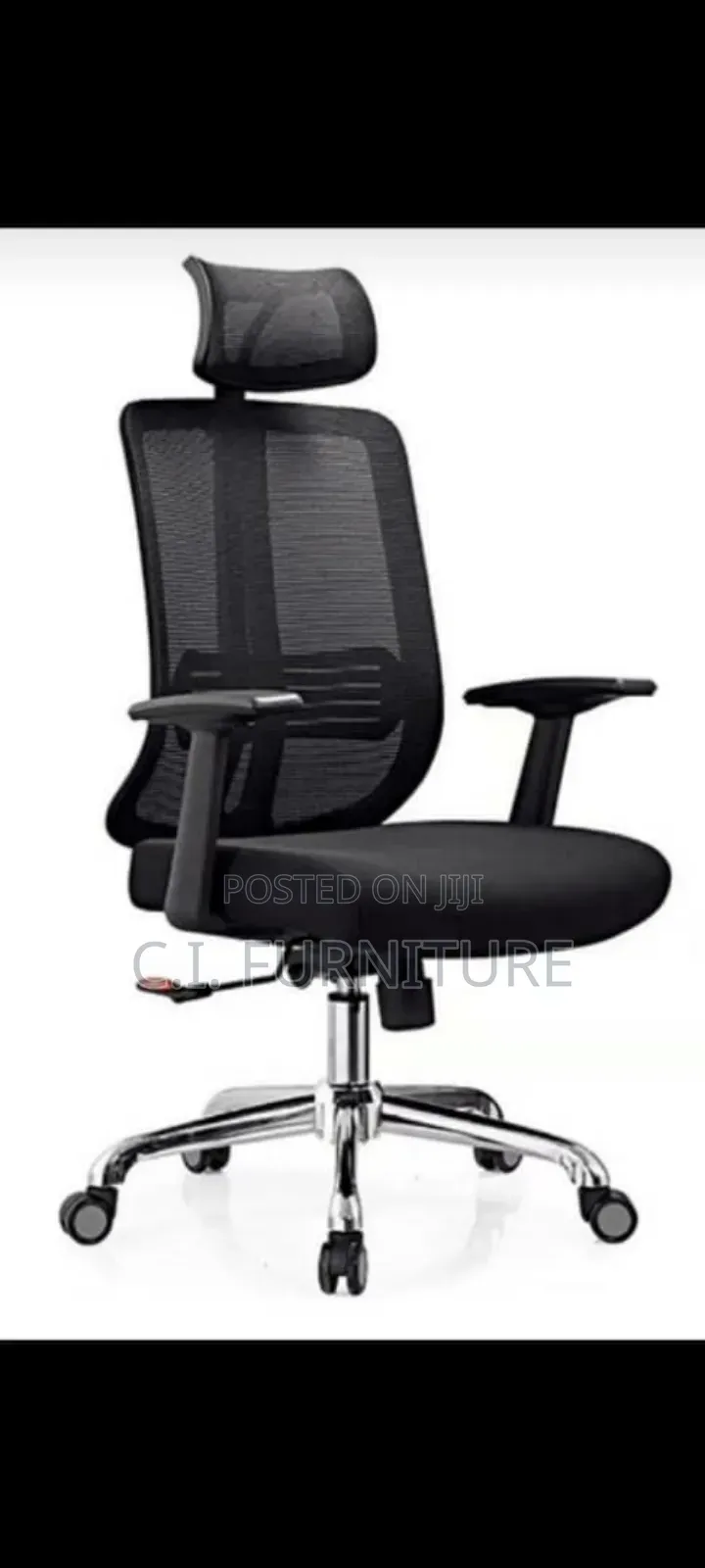 Original Office Chair With Head Rest and Back Support