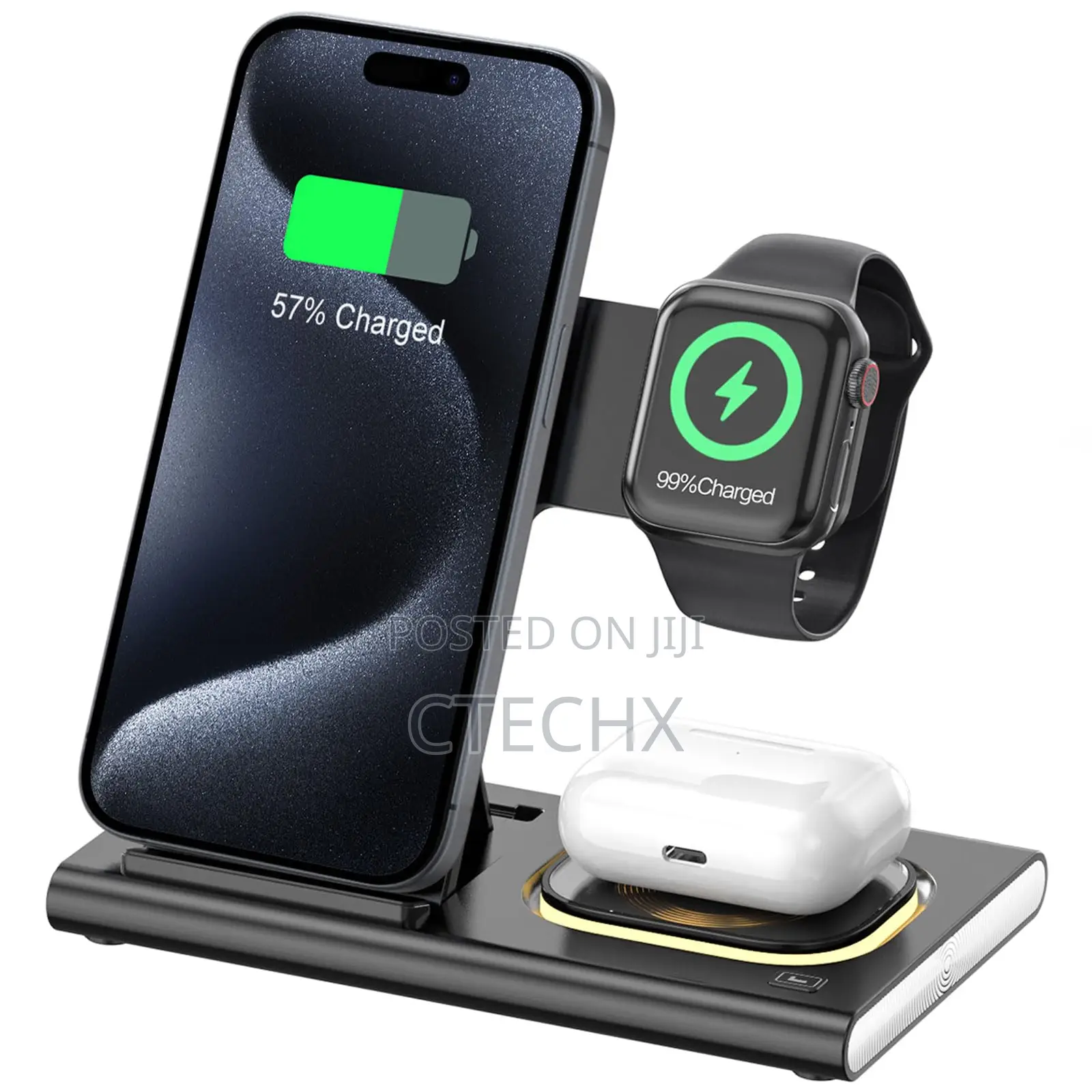Aimtel 4 in 1 Foldable Charging Station for Apple Gadgets