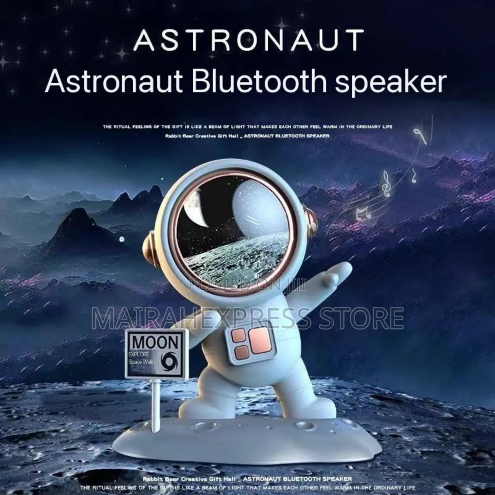 Portable Wireless High Sound Astronaut Bluetooth Speaker