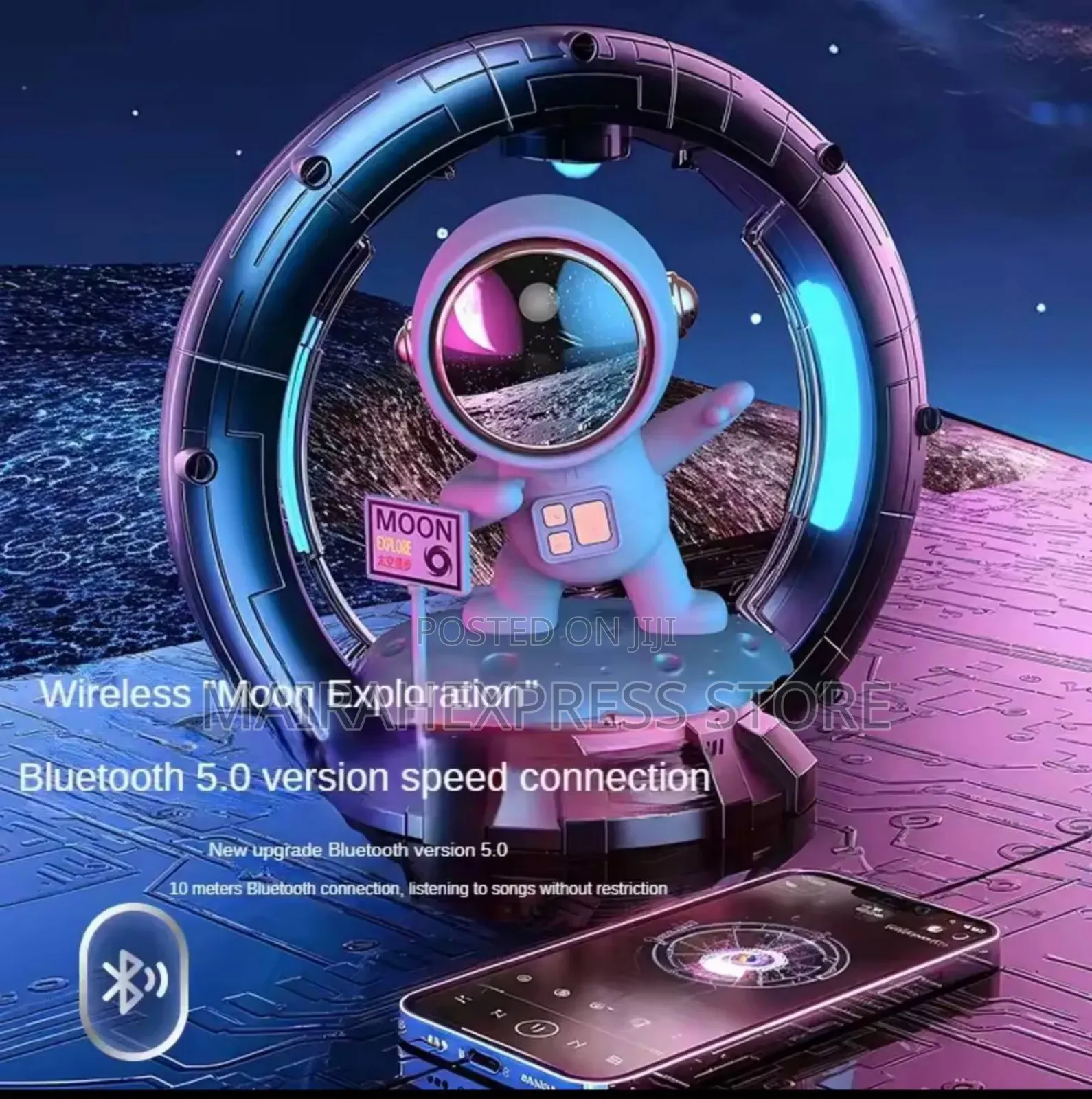 Portable Wireless High Sound Astronaut Bluetooth Speaker