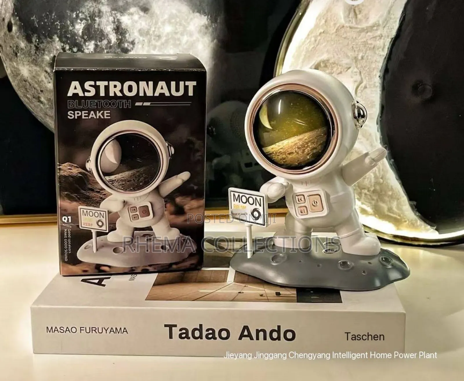 Portable Wireless High Brass Astronaut Bluetooth Speaker