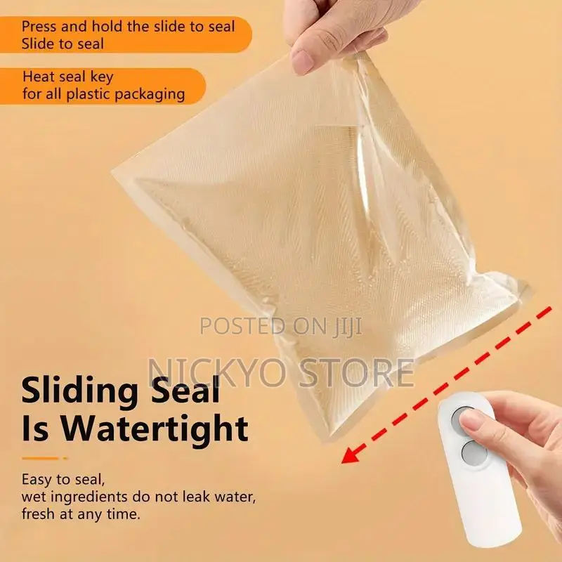 2 in 1 Usb Rechargeable Chip Bag Sealer