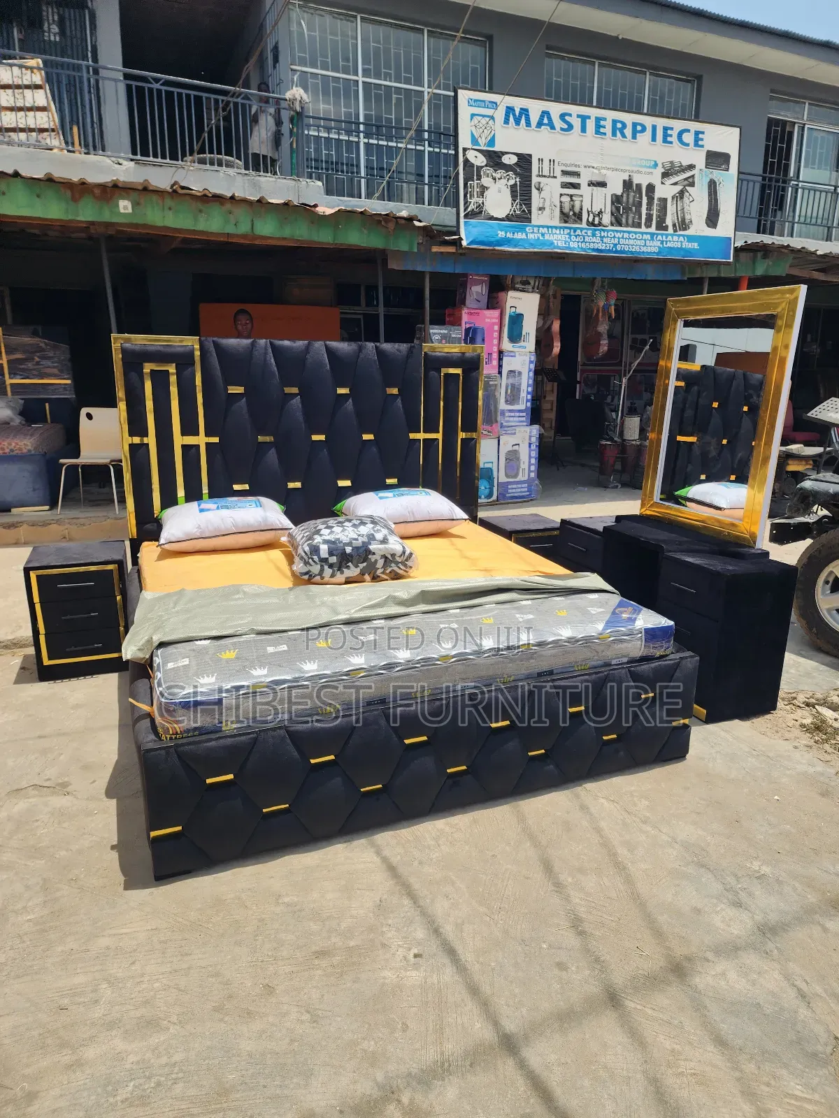 Executive 5ft Tall 6by6 Luxury Bed Frame.