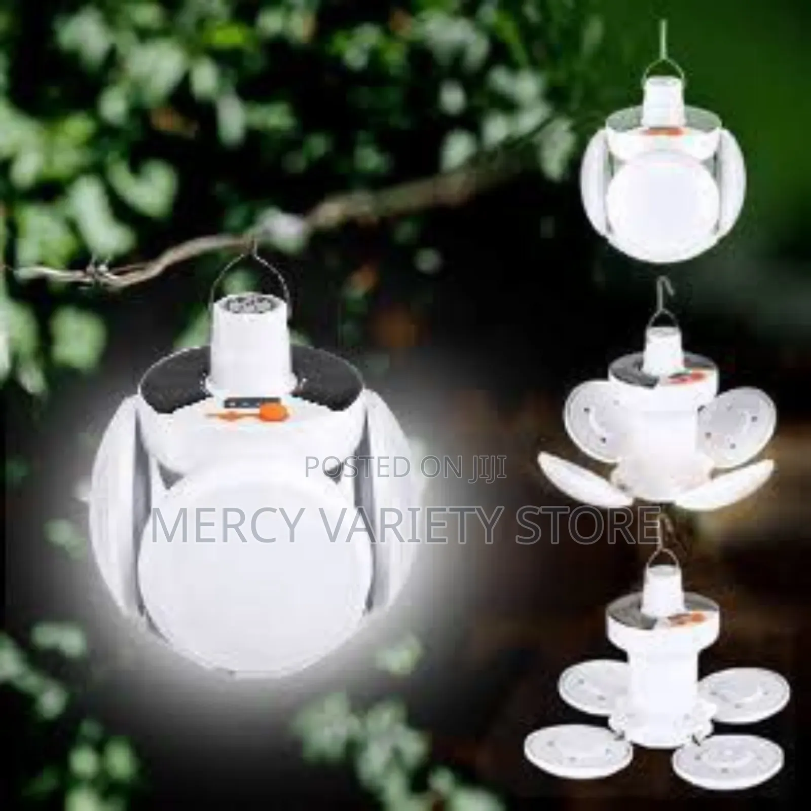 5in1 Solar Electric Rechargeable Bulb