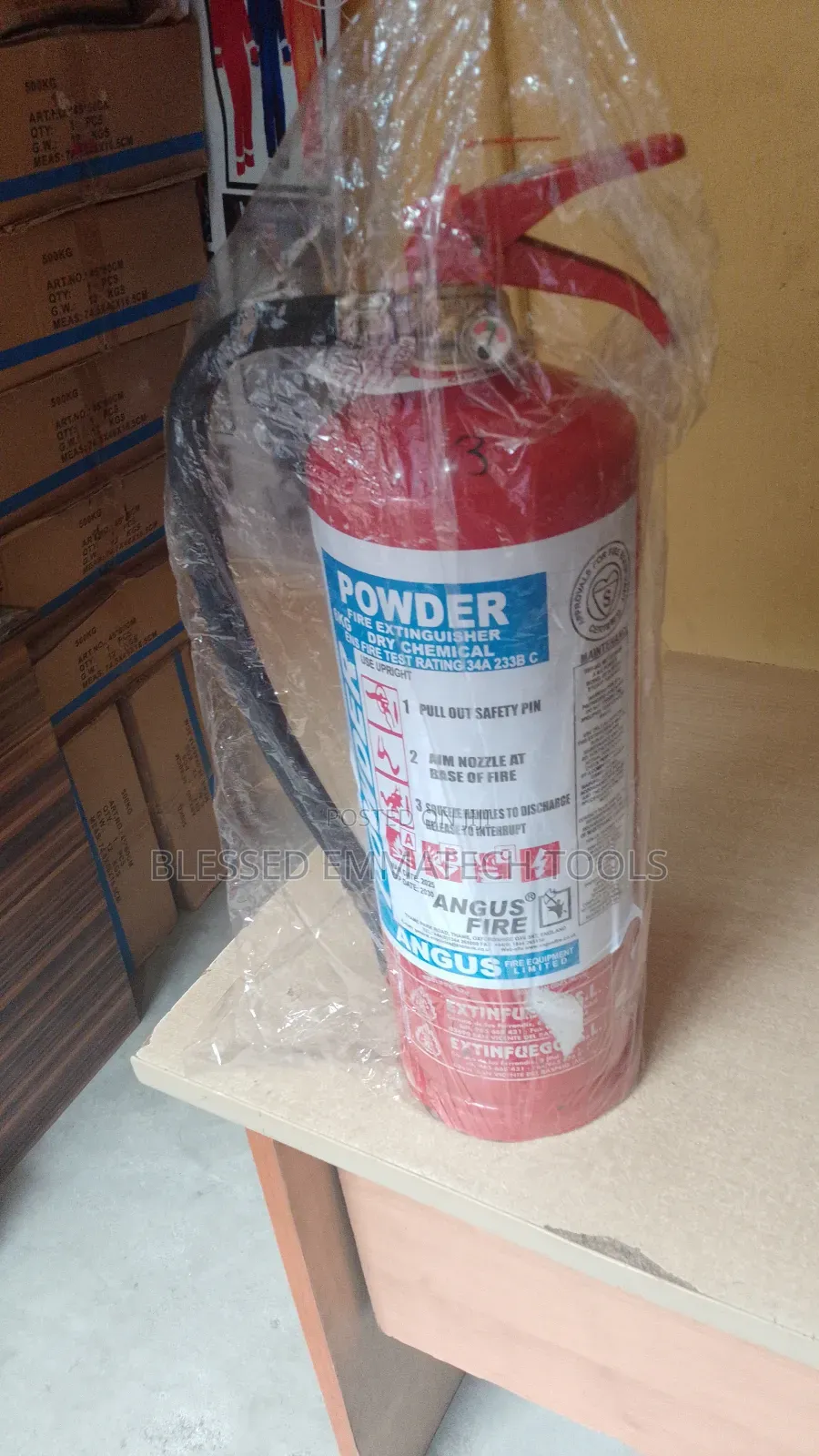 Refill 6kg Fire Extinguisher Dcp