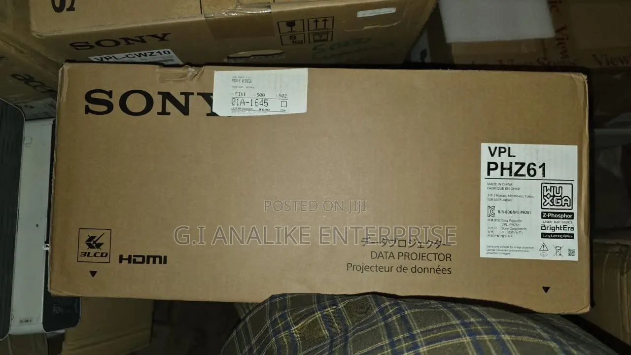 Sony VPL-Phz61 6400 Lumens Wuxga Laser Projector