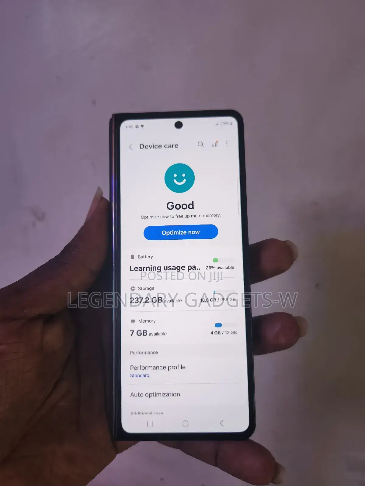 Samsung Galaxy Z Fold4 256 GB Black