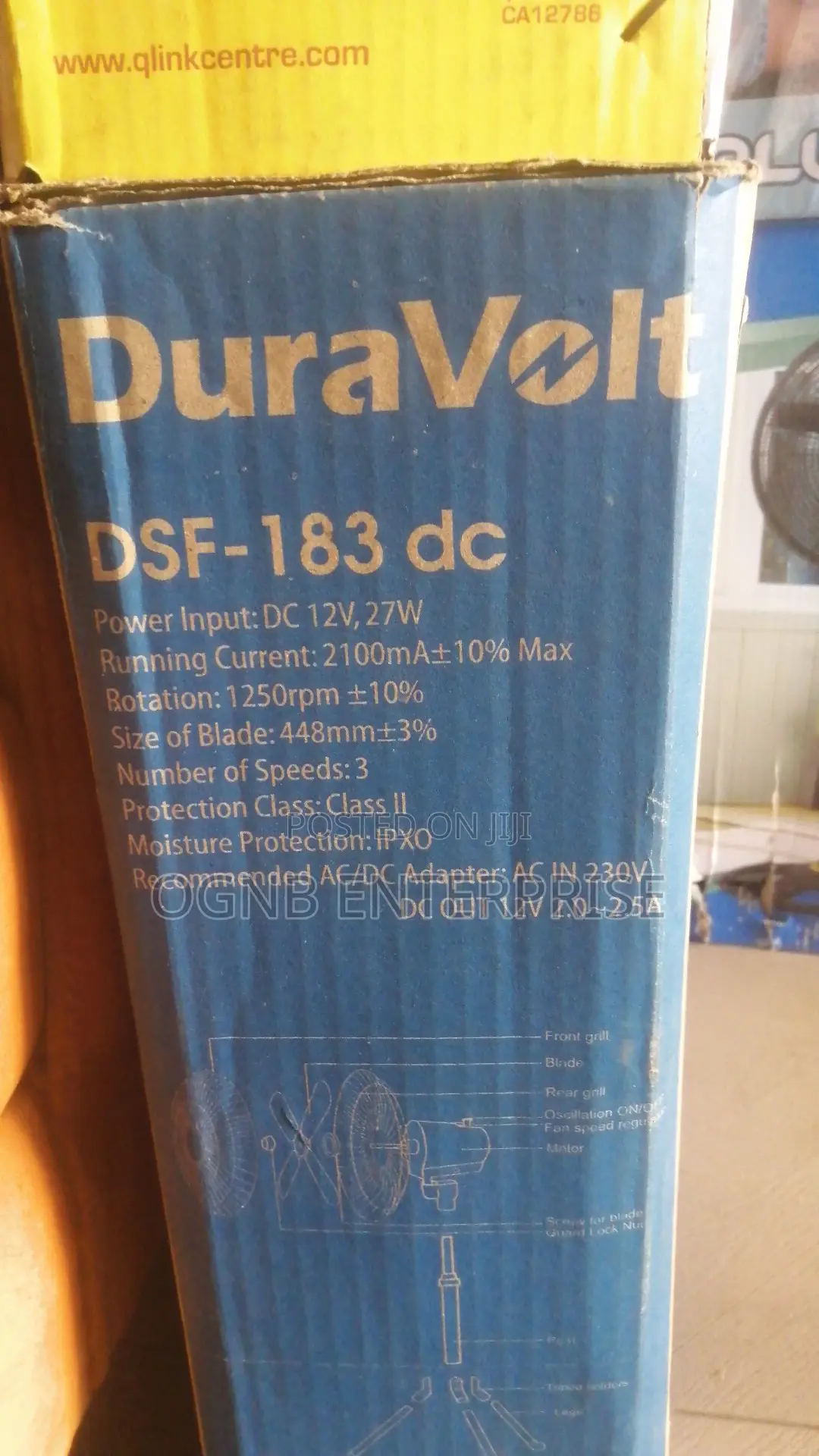 18 Inches Duravolt Dc Standing Fan