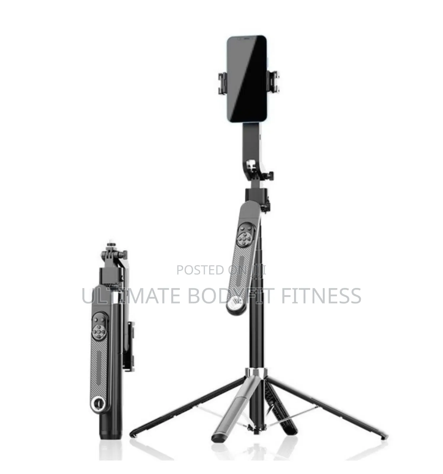 Brand New Q515tk Tracking Ai Selfie Stick With Dual Lamp