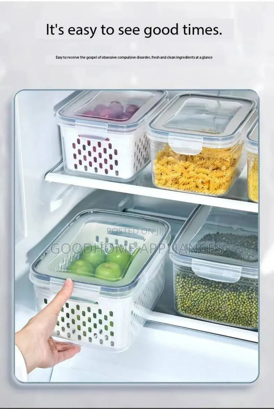 3 in 1 Sieve Container and Fruits Basket