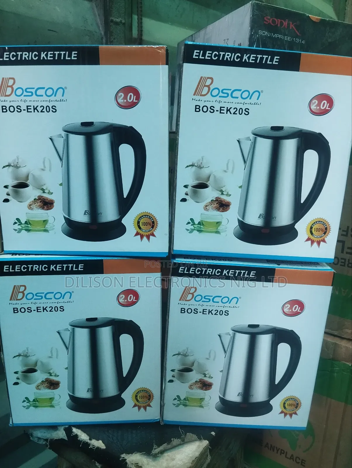 Original Boscon Electric Kettle 2.0l