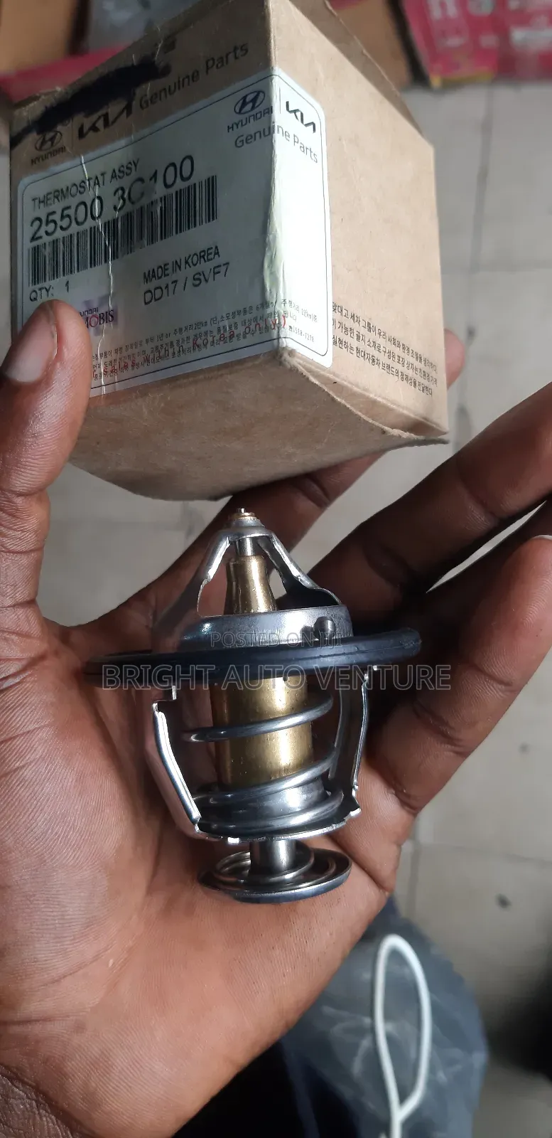 Thermostat Hyundai Santa Fe 2014 L3.3 /L3.8 Engine