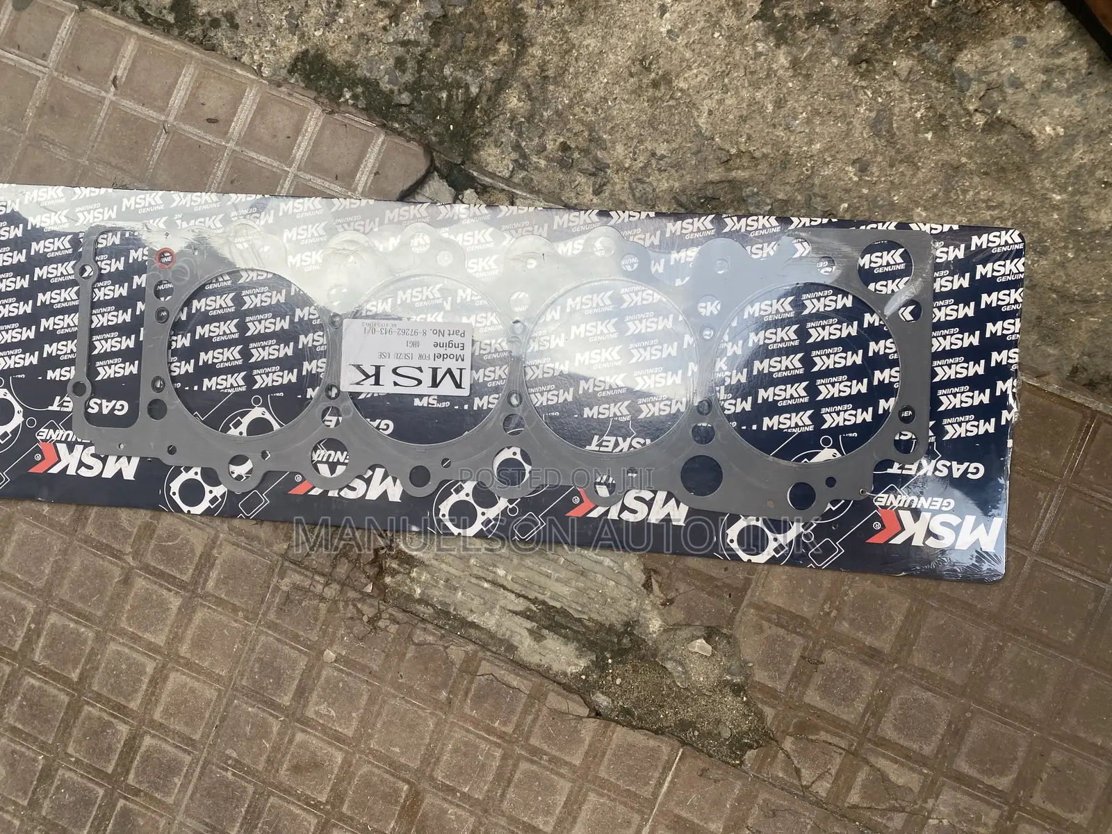 Iron Top Gasket for Isuzu 4hg1