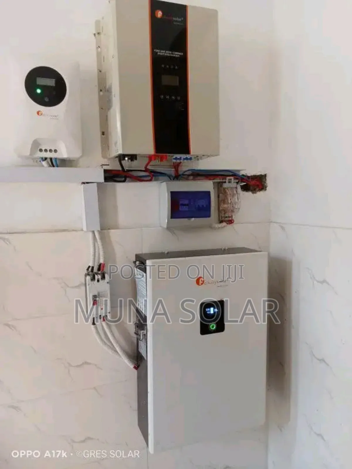 10kwh 7.5kva 48v 8units 570watt Panel 100ah Controller
