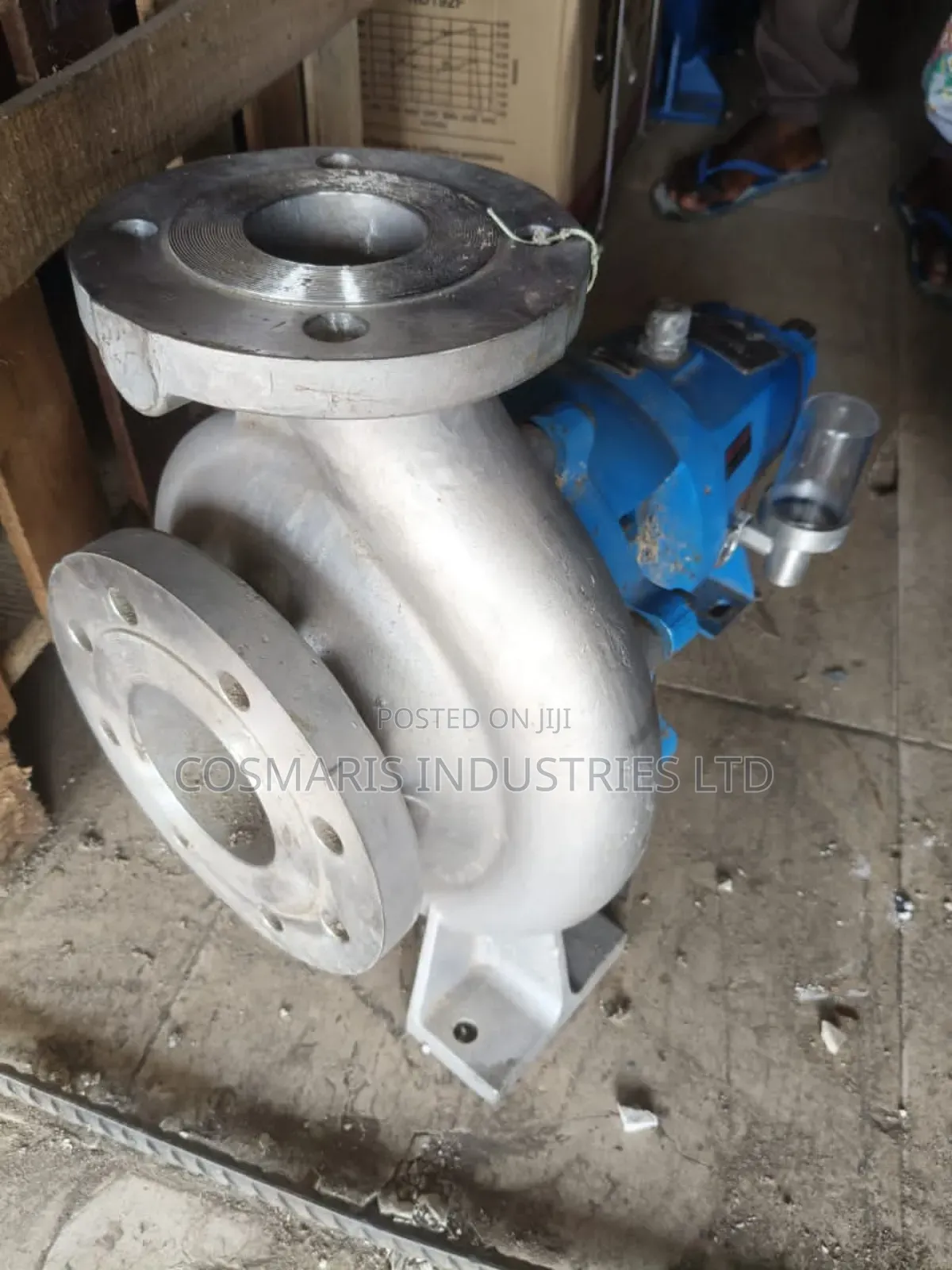 SPX Flow Stainless Steel End Suction Pump