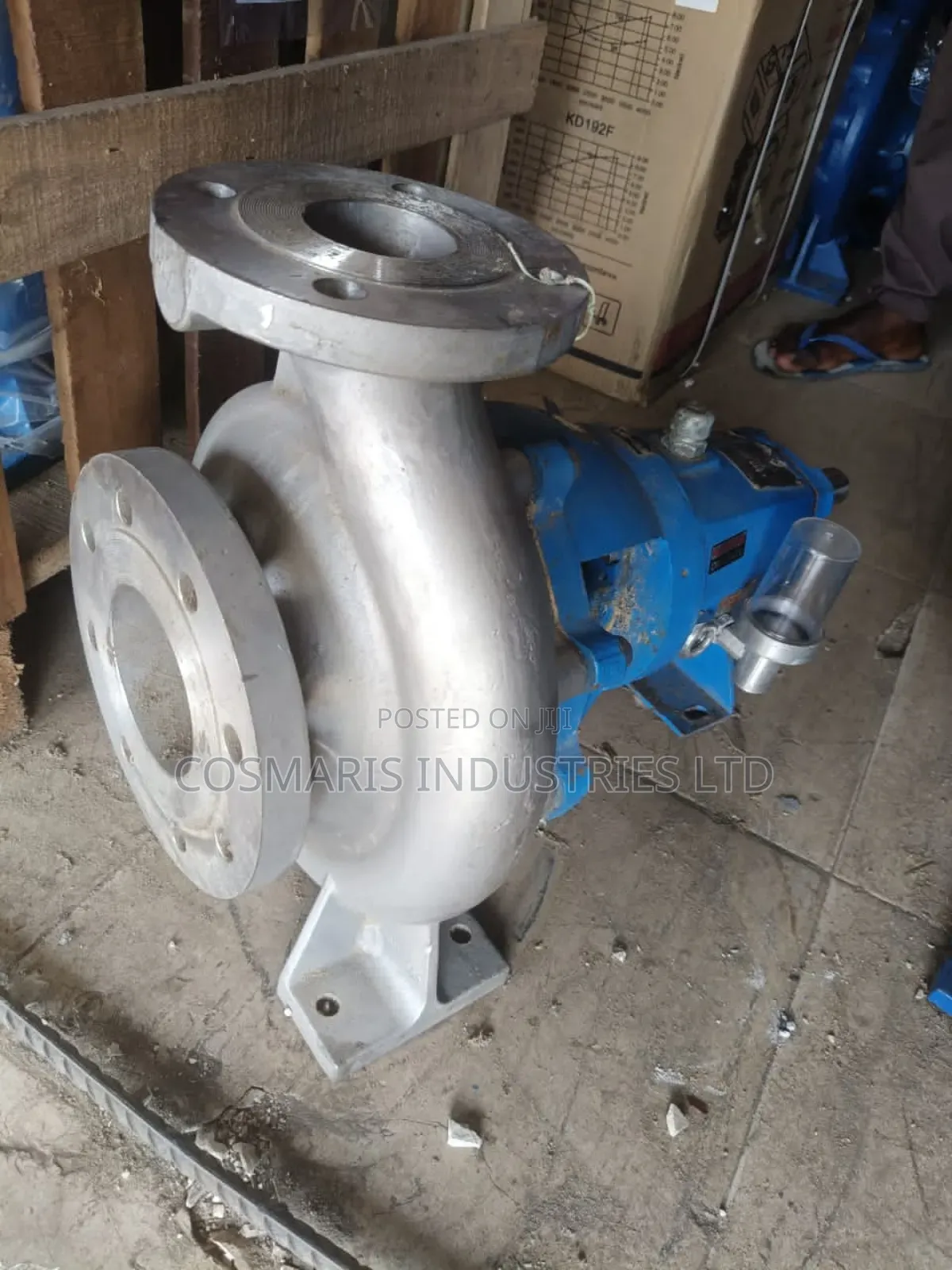 SPX Flow Stainless Steel End Suction Pump