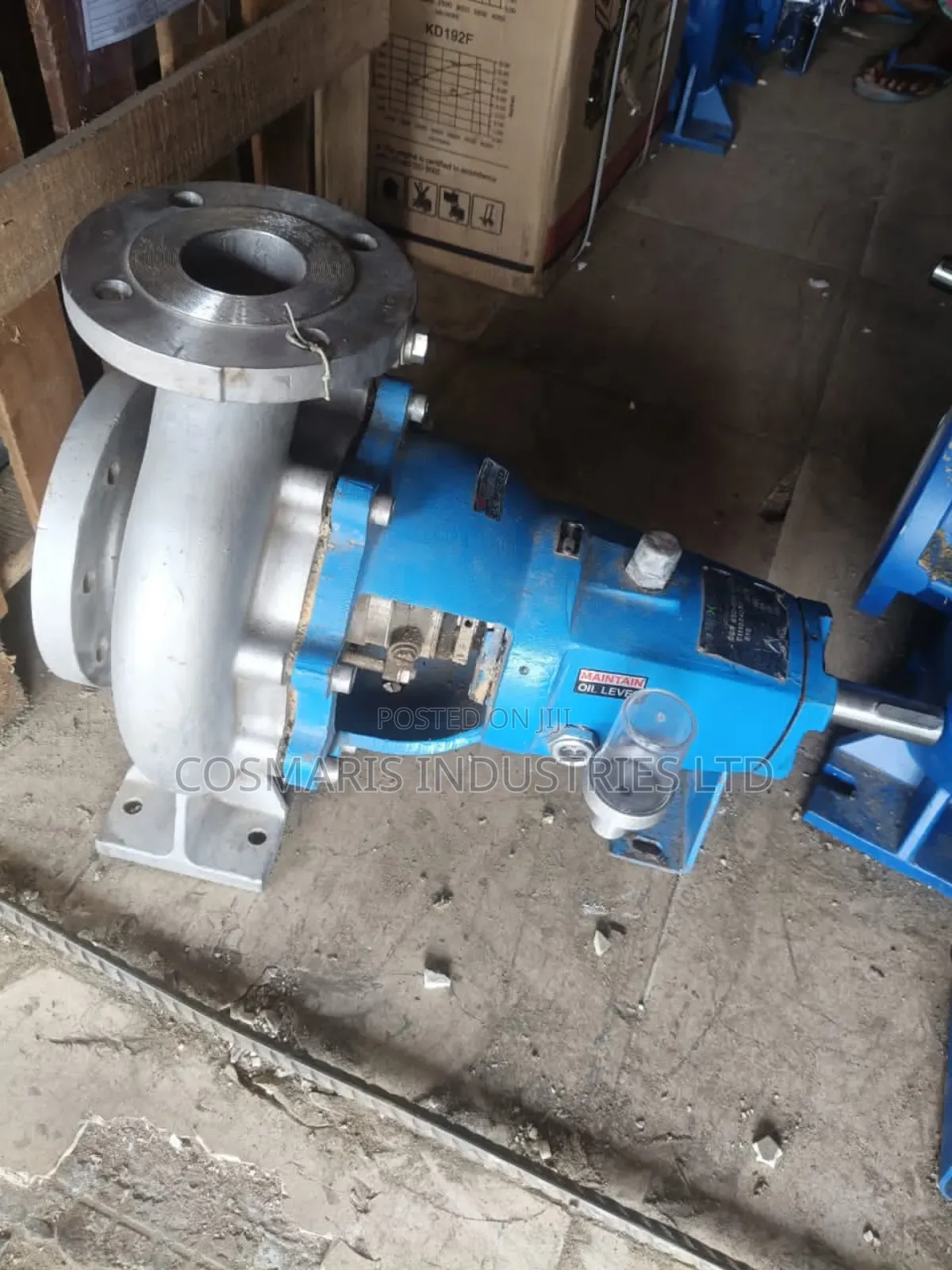 SPX Flow Stainless Steel End Suction Pump